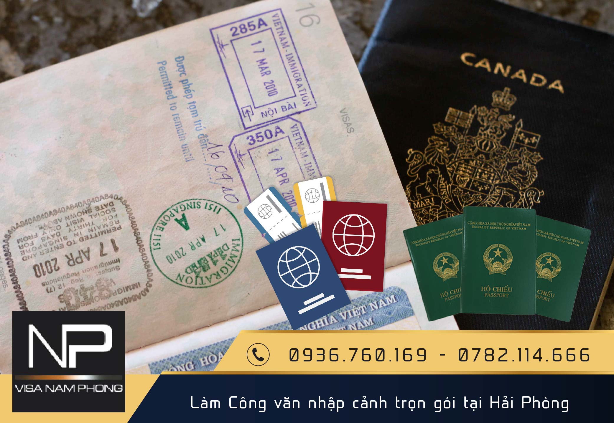 Làm Công văn nhập cảnh trọn gói tại Hải Phòng 
