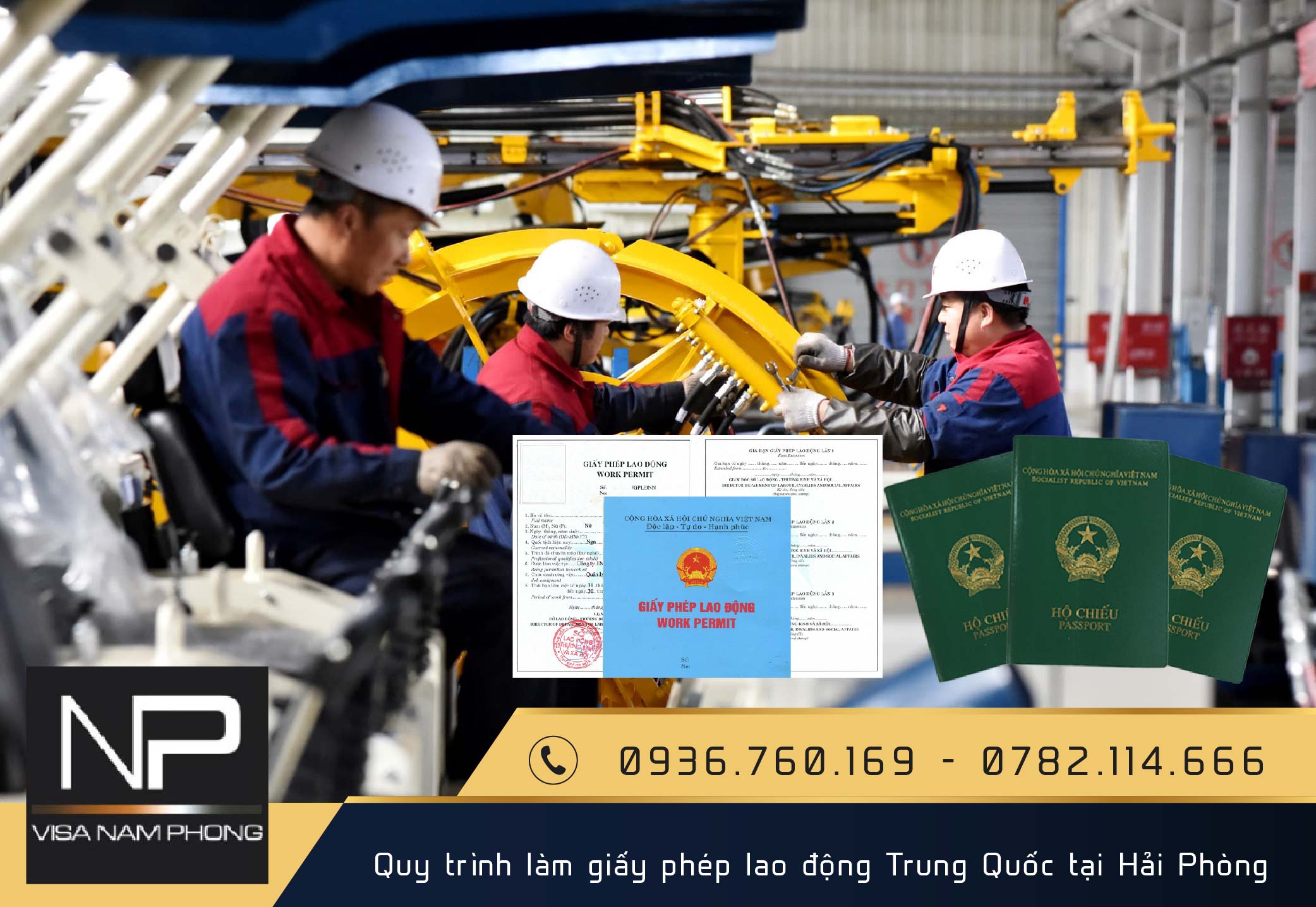 Quy trình làm giấy phép lao động Trung Quốc tại Hải Phòng