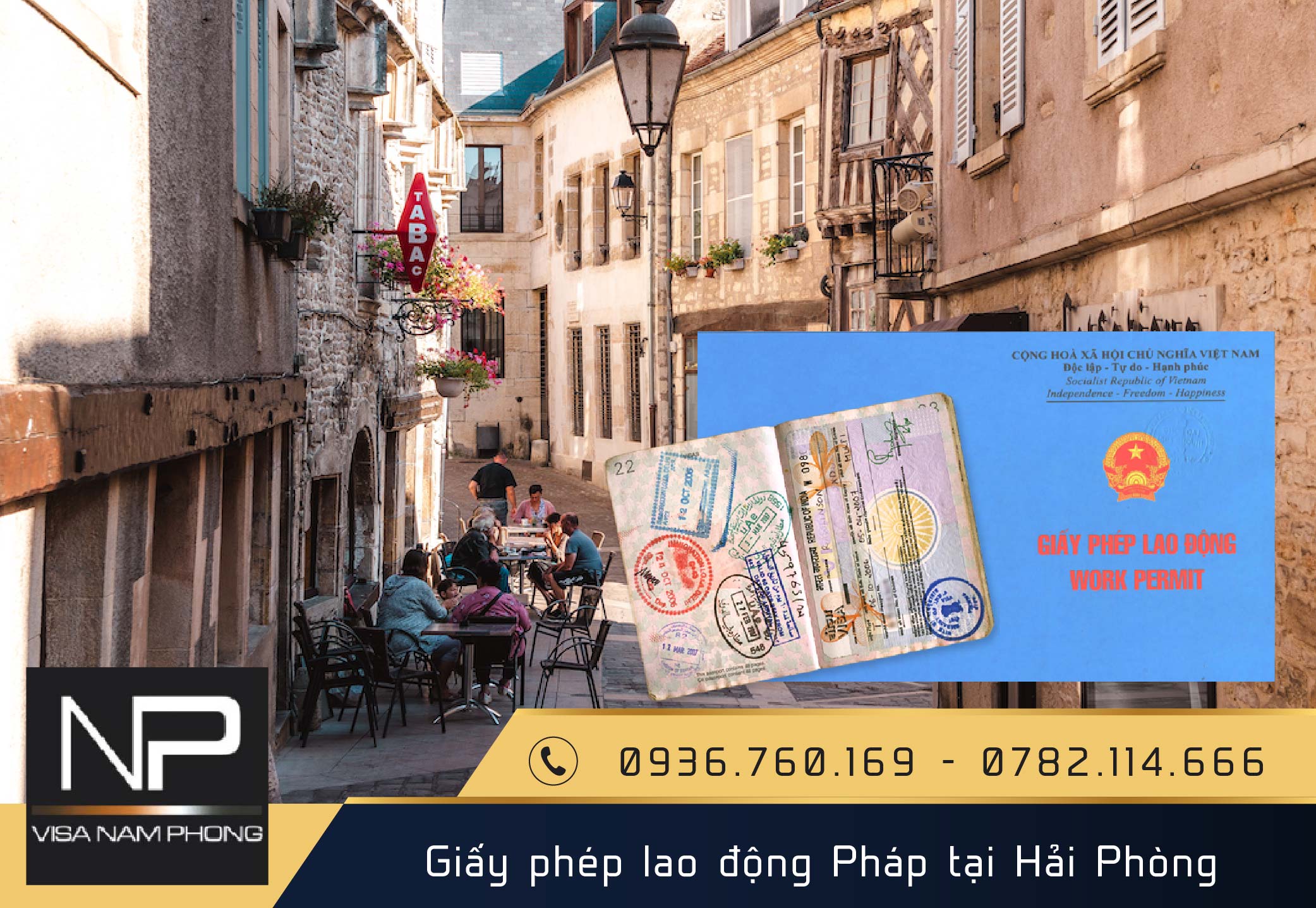 Giấy phép lao động Pháp tại Hải Phòng