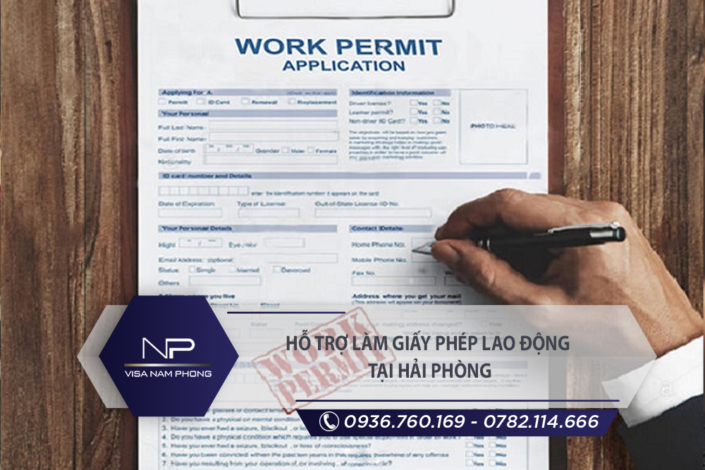 Hỗ trợ làm giấy phép lao động tại An Dương Hải Phòng
