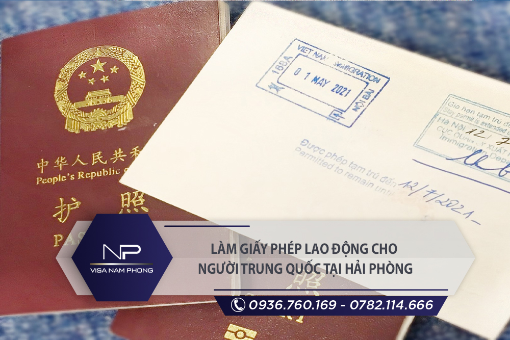 Làm giấy phép lao động cho người Trung Quốc tại Đồ Sơn Hải Phòng