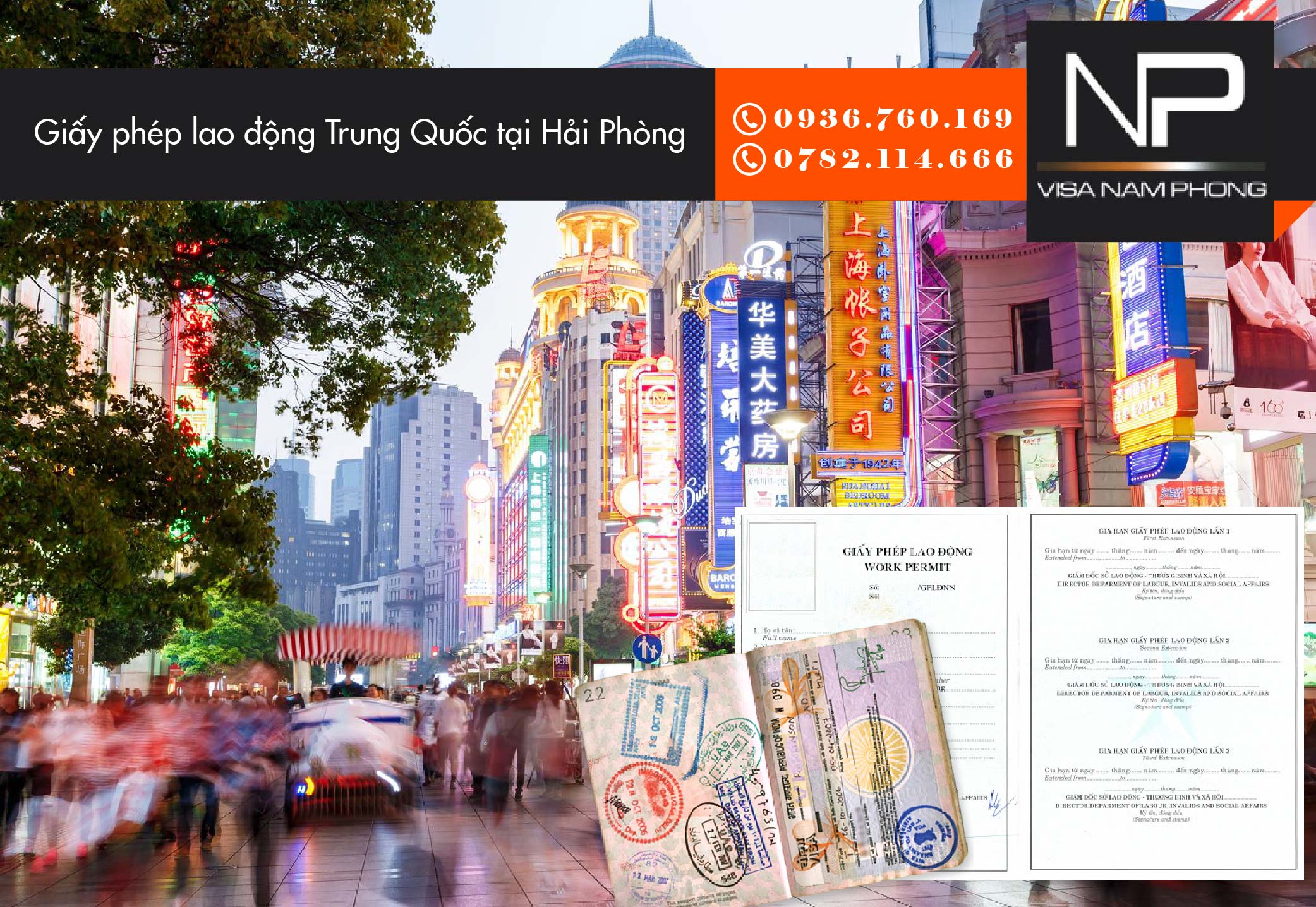 Giấy phép lao động Trung Quốc tại Hải Phòng