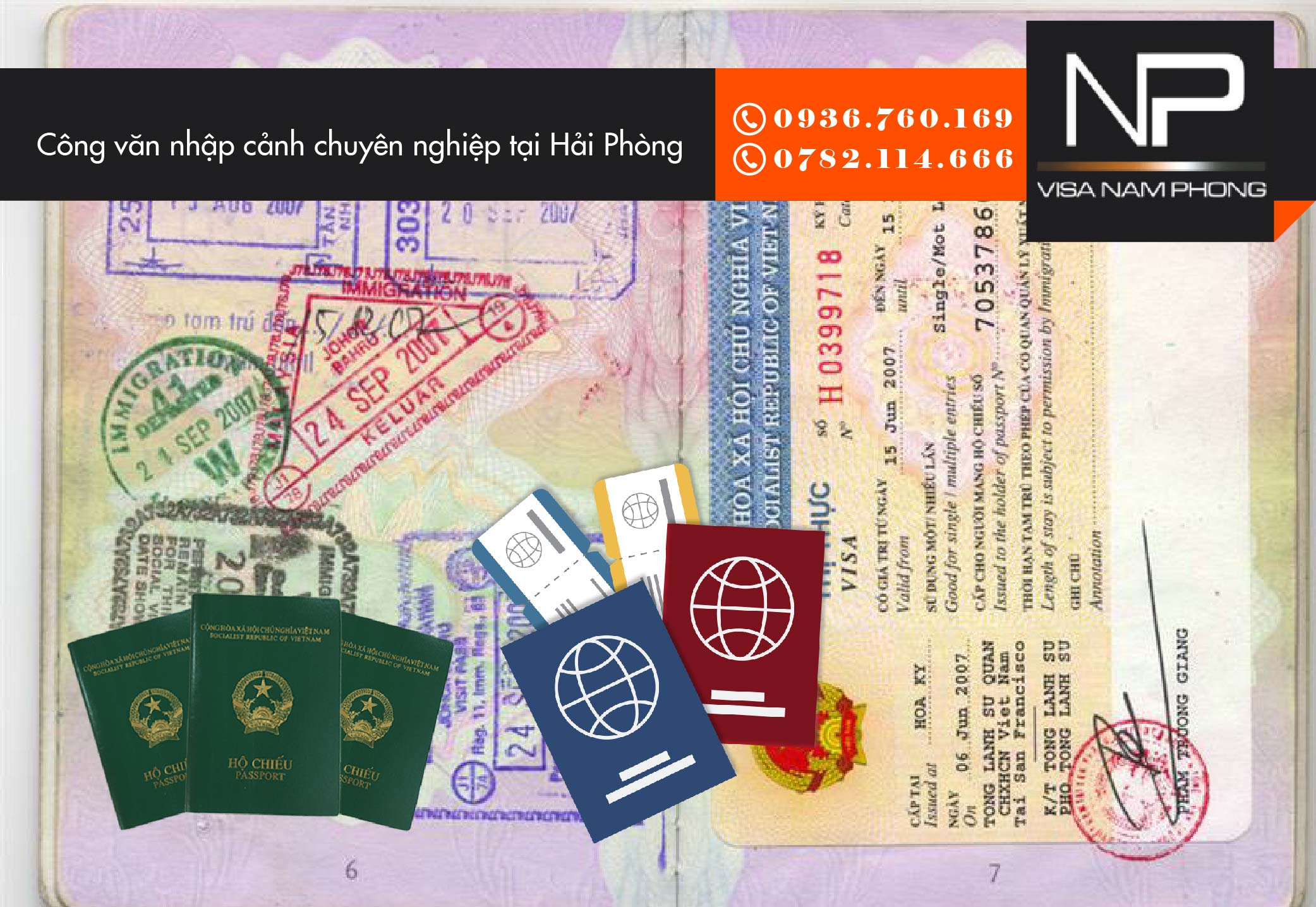 Công văn nhập cảnh chuyên nghiệp tại Hải Phòng