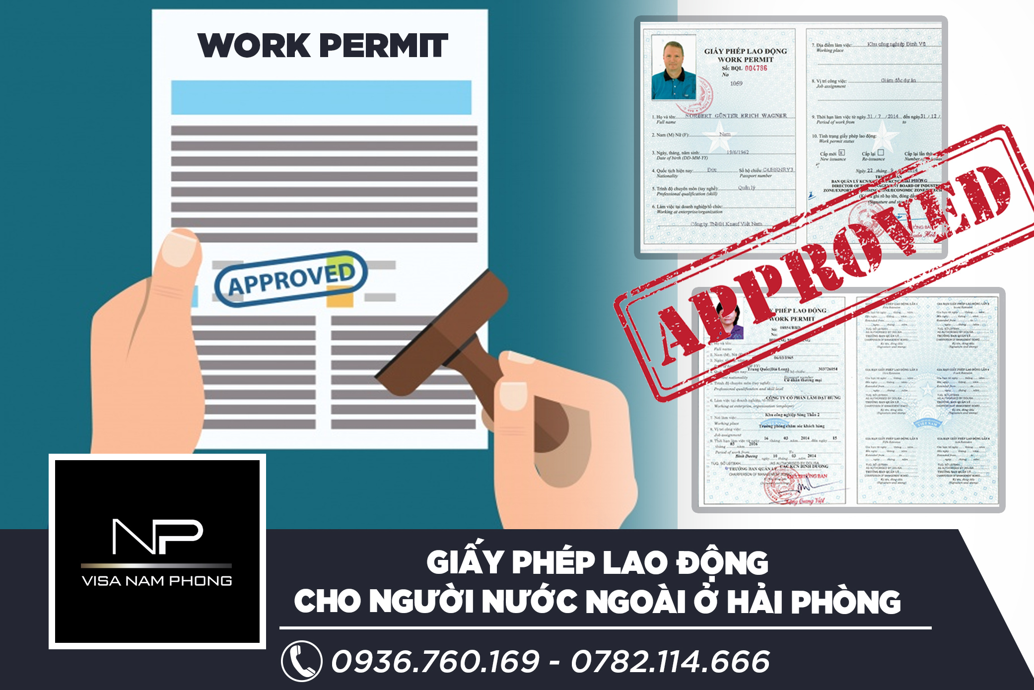 Giấy phép lao động cho người nước ngoài ở hải phòng