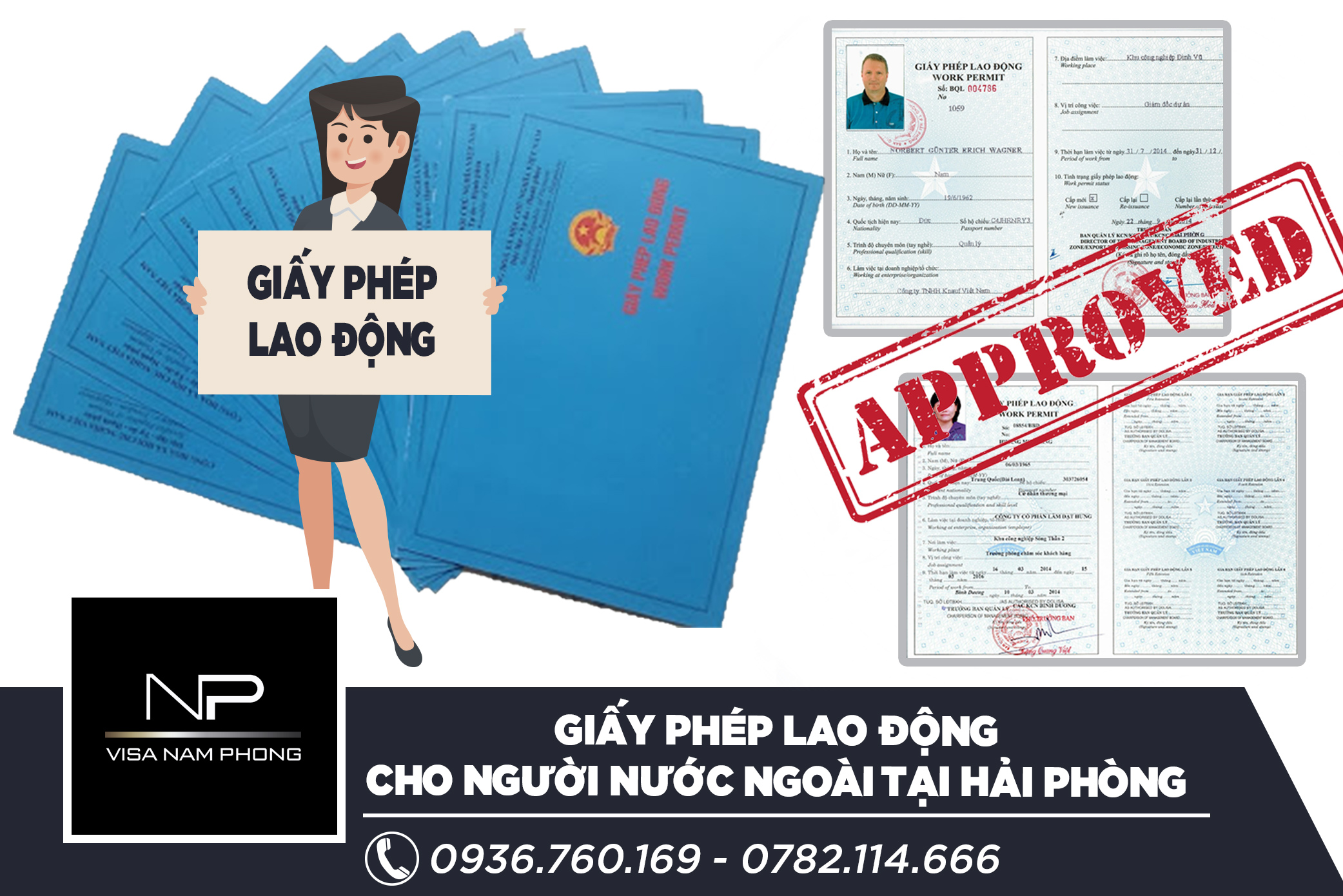 Giấy phép lao động cho người nước ngoài tại hải phòng
