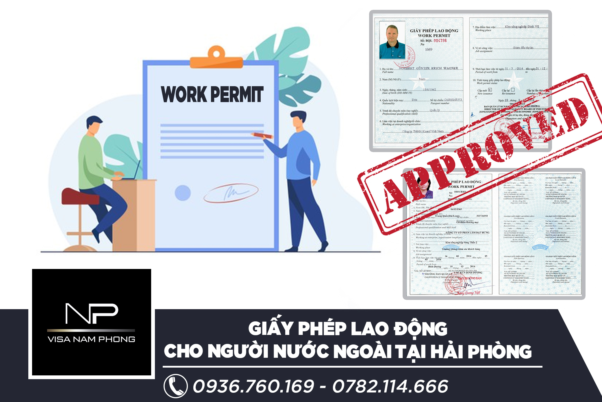  Giấy phép lao động cho người nước ngoài tại hải phòng