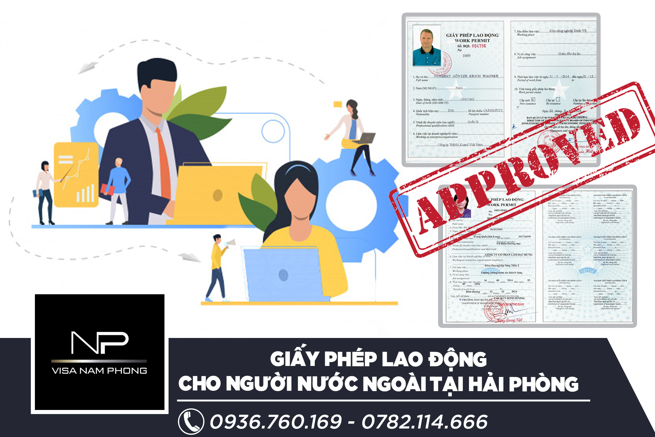  Giấy phép lao động cho người nước ngoài tại hải phòng