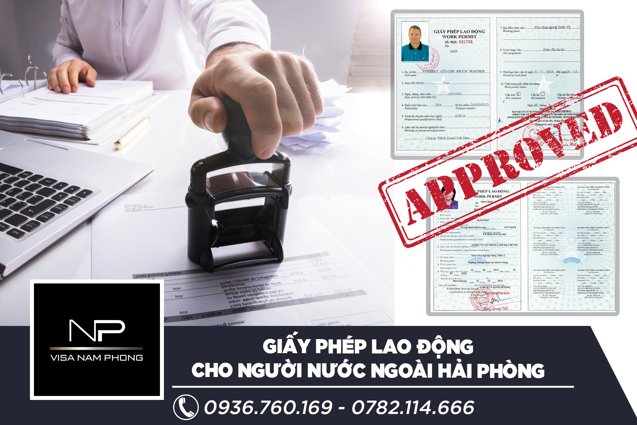  Giấy phép lao động cho người nước ngoài hải phòng