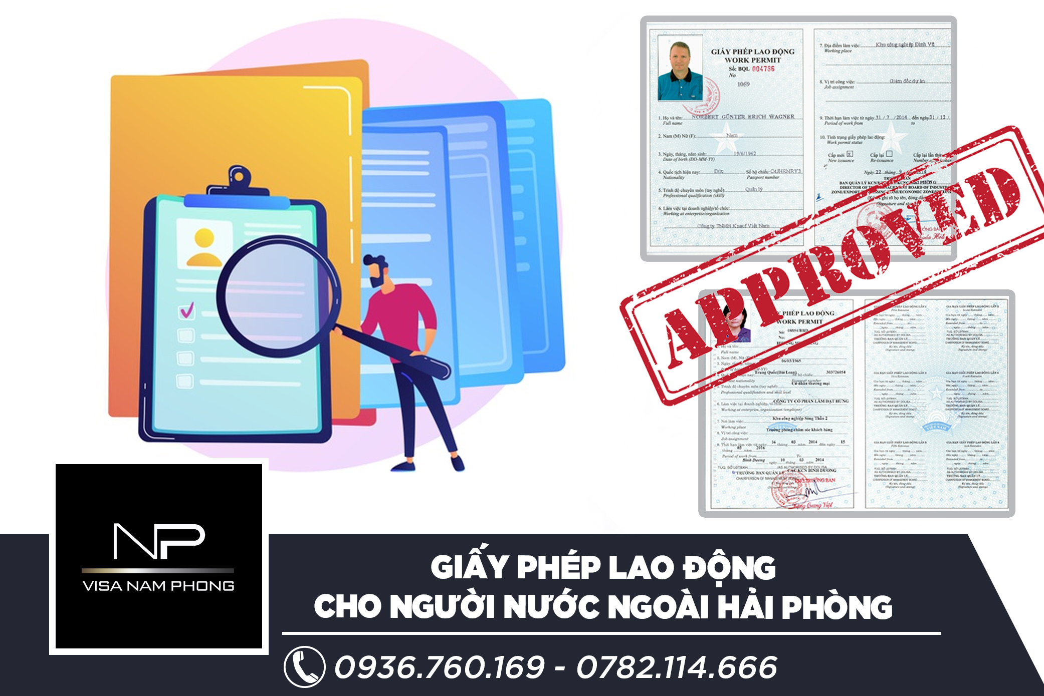  Giấy phép lao động cho người nước ngoài hải phòng