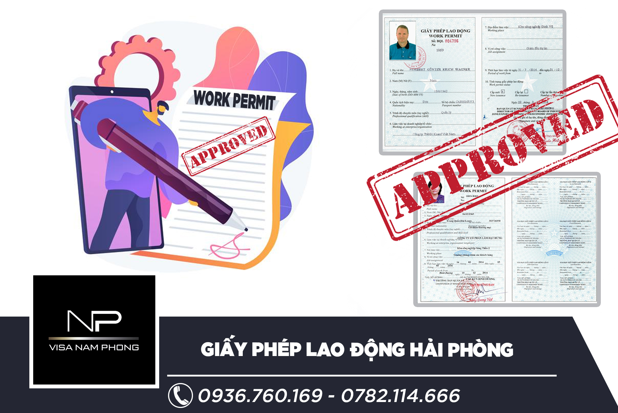 Giấy phép lao động hải phòng