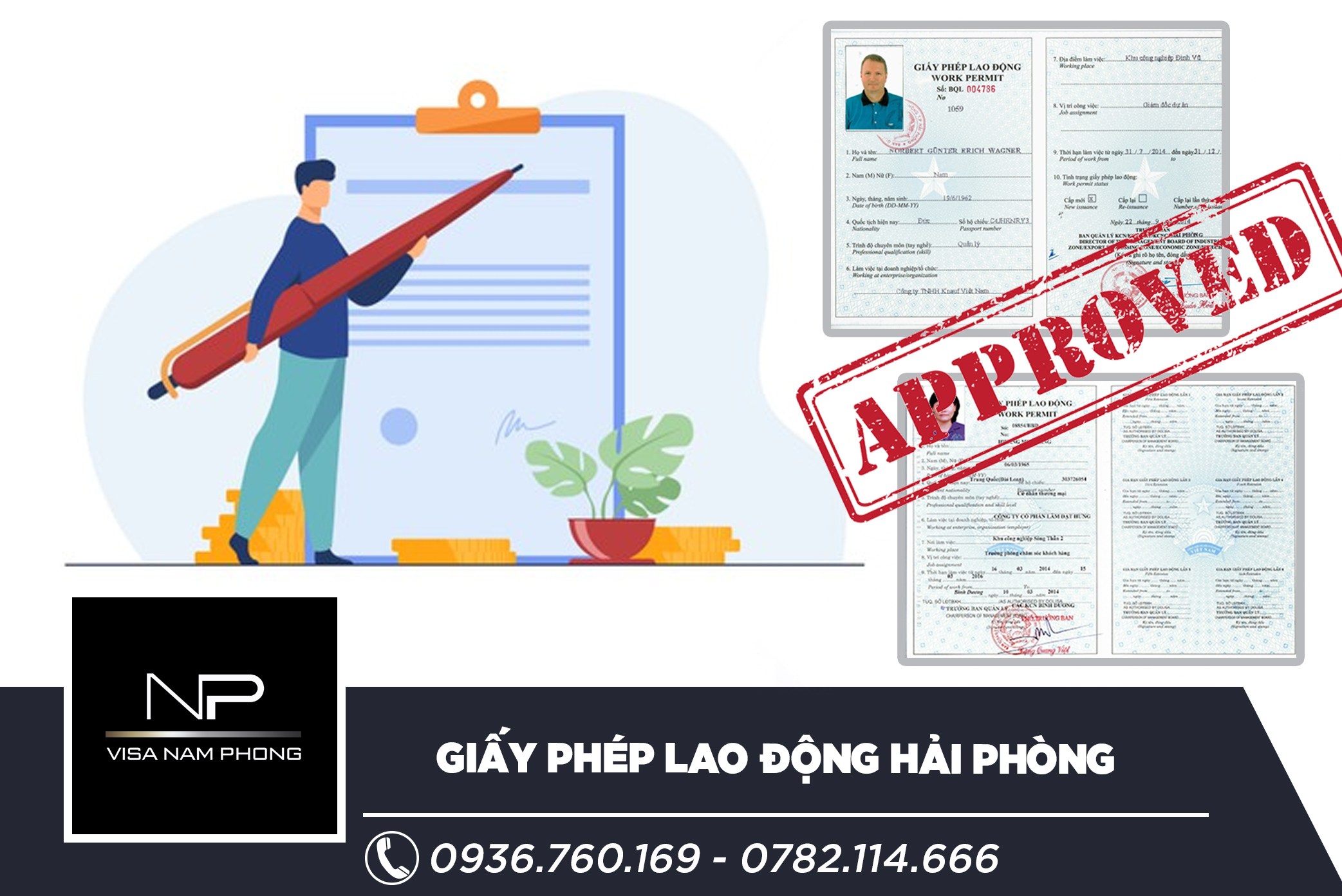 Giấy phép lao động hải phòng