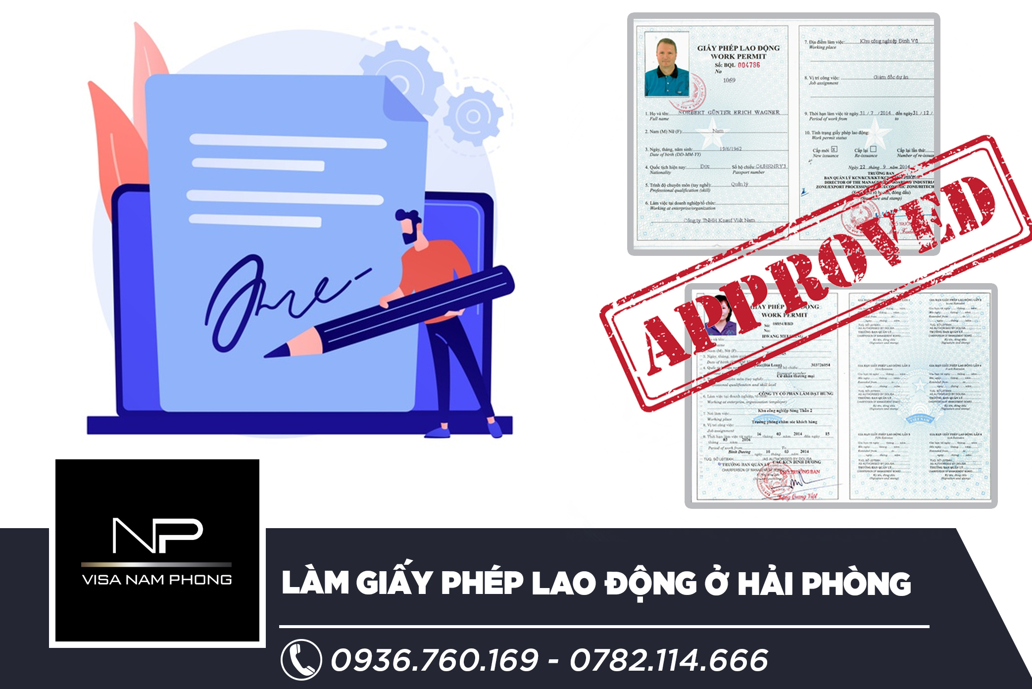  Làm giấy phép lao động tại hải phòng