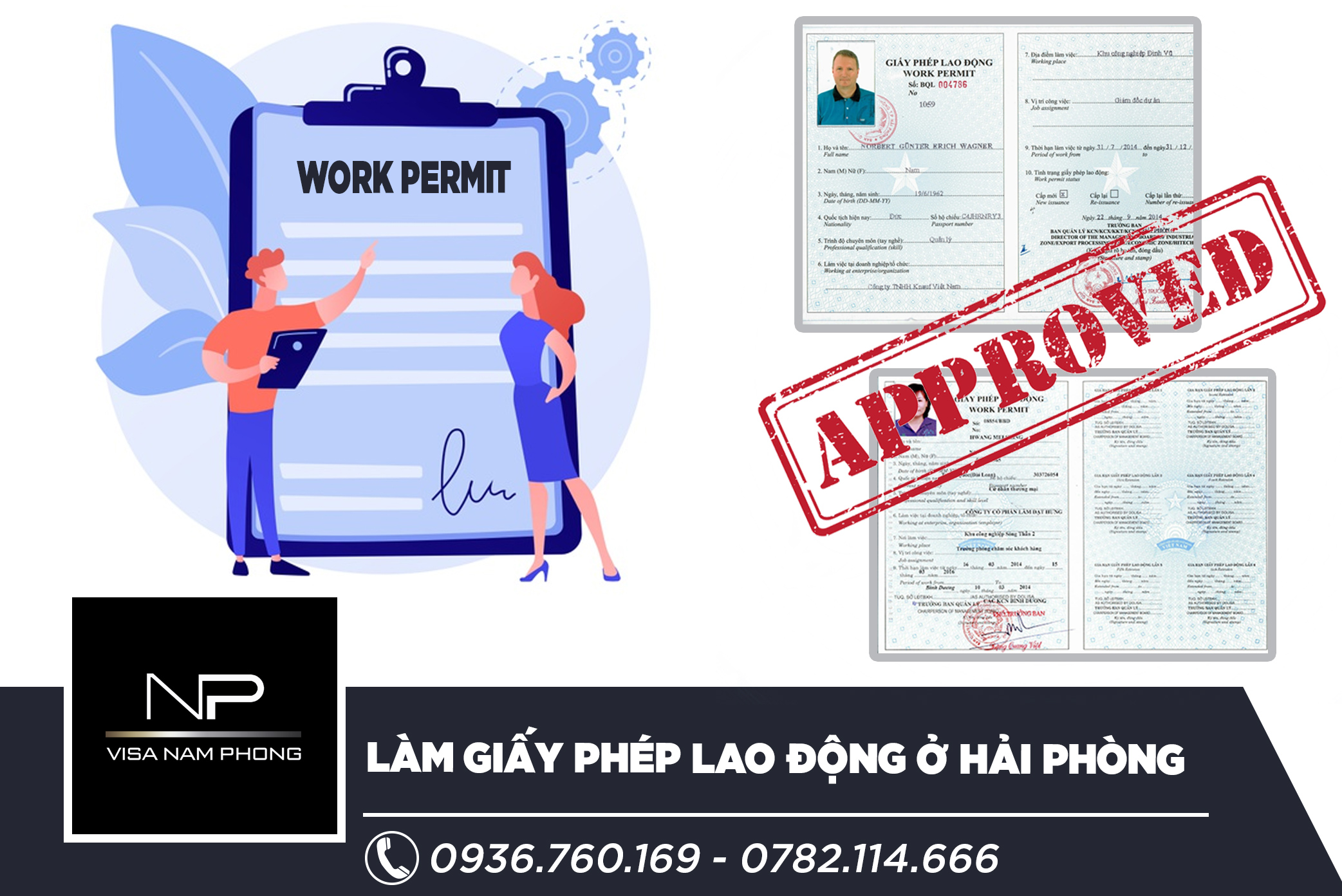  Làm giấy phép lao động tại hải phòng