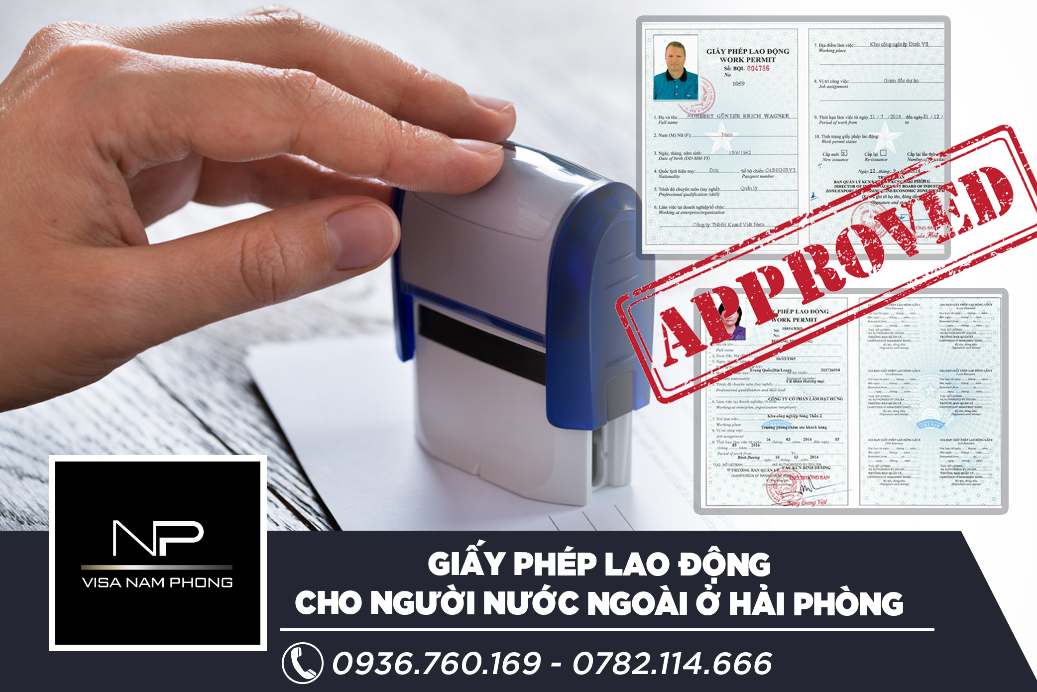 Giấy phép lao động cho người nước ngoài ở hải phòng