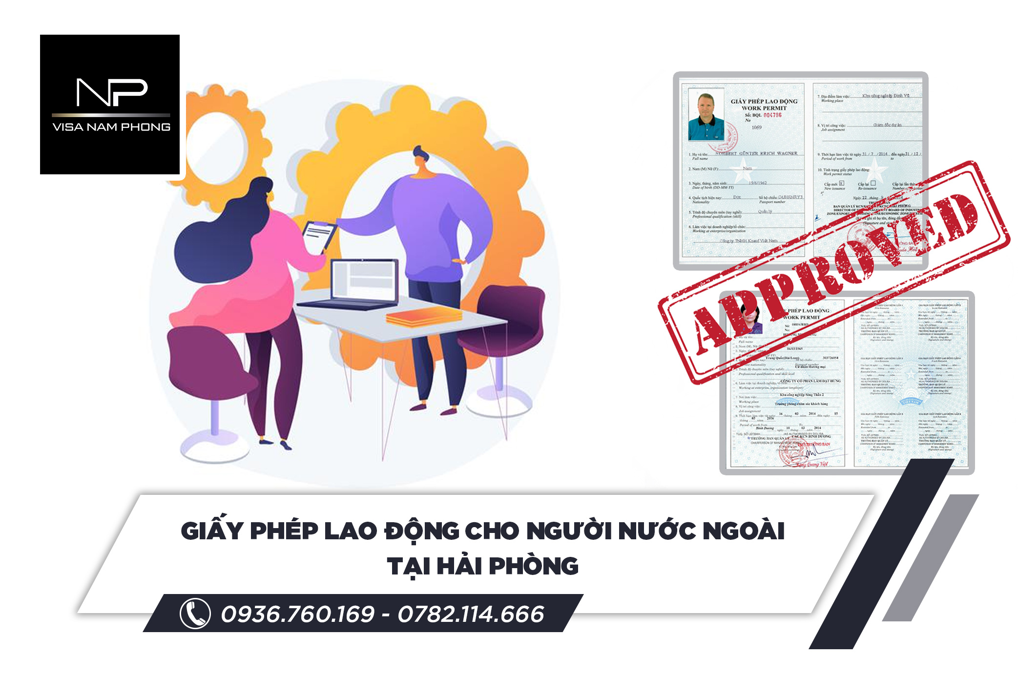 Giấy phép lao động cho người nước ngoài tại hải phòng