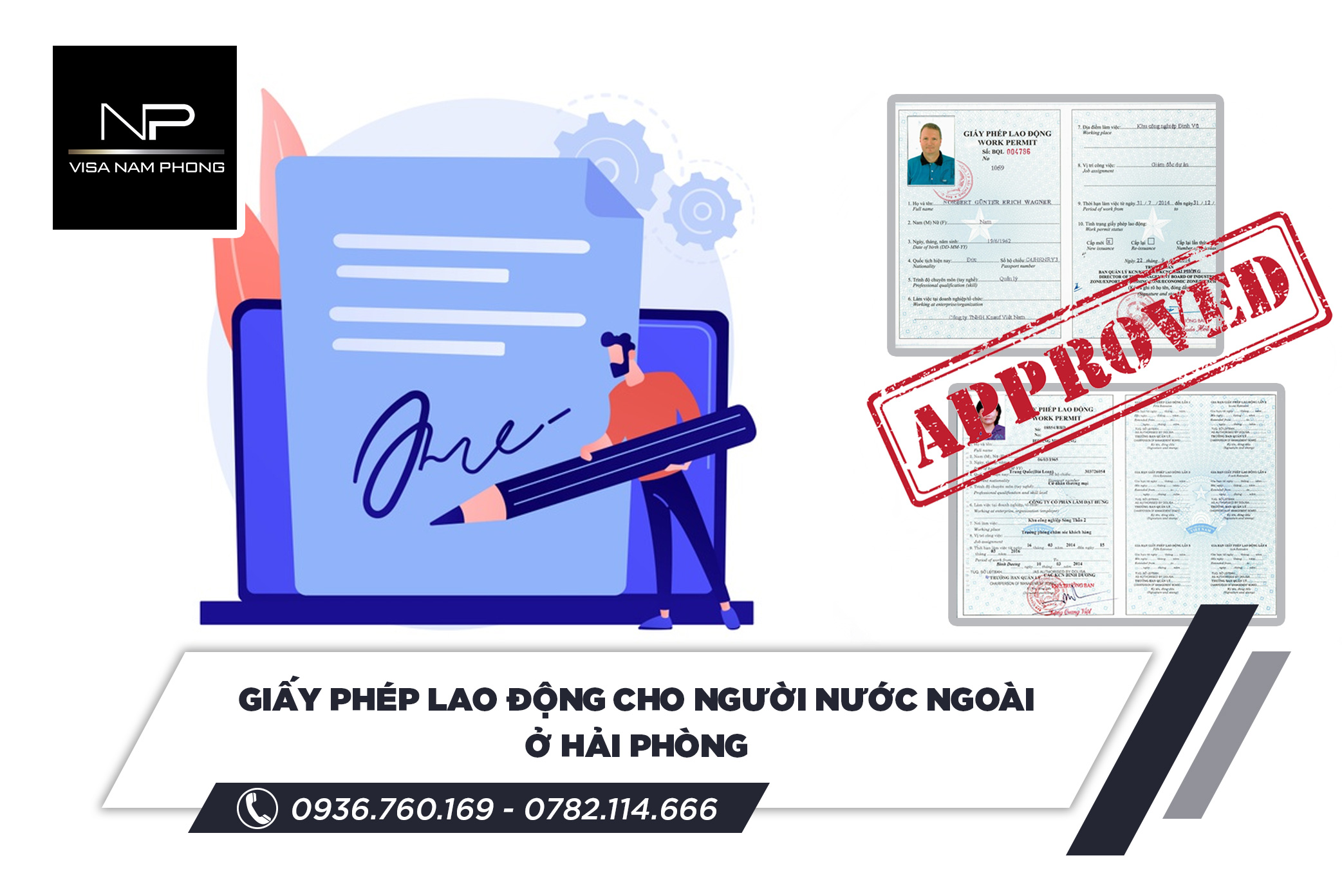Giấy phép lao động cho người nước ngoài ở  hải phòng