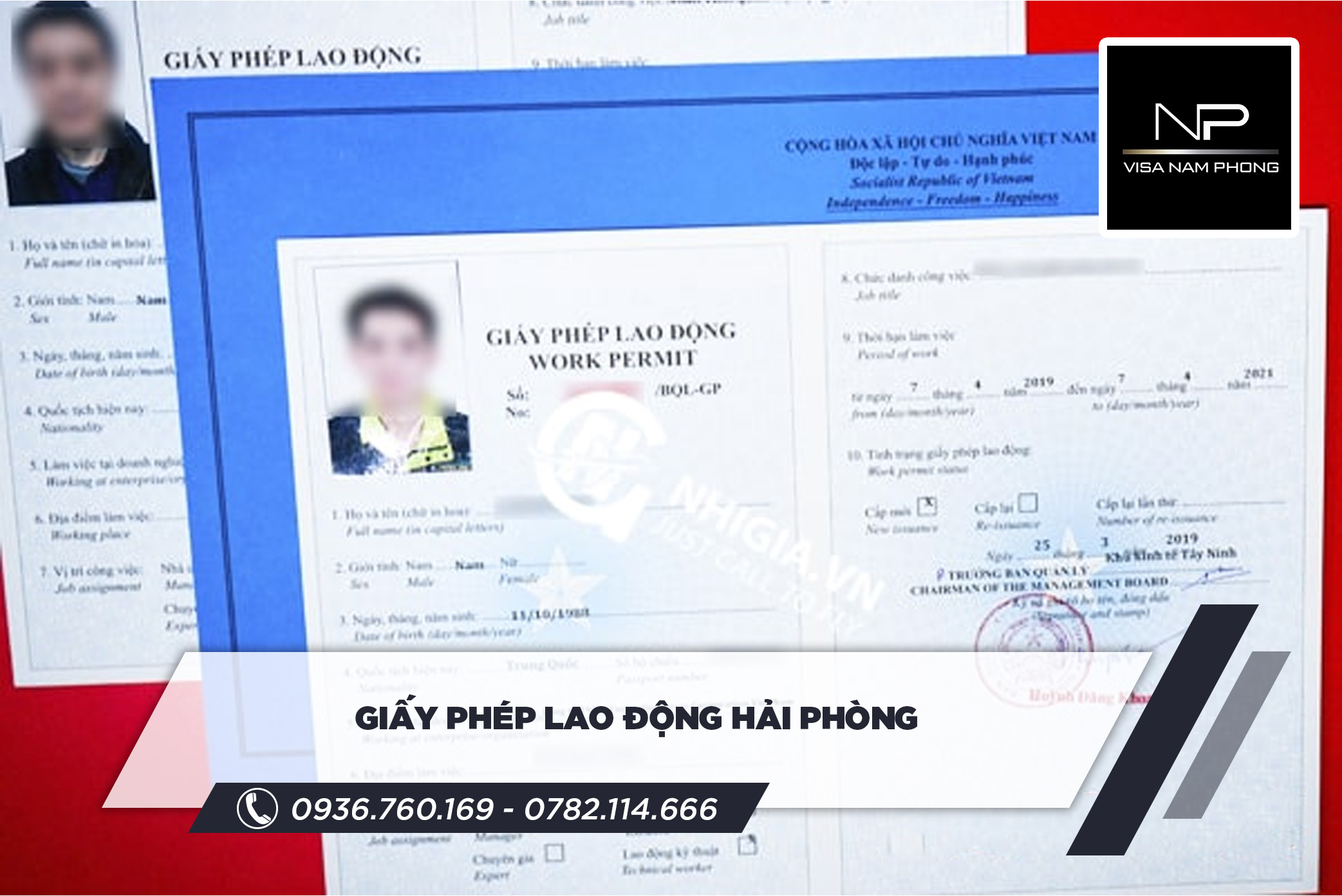 Giấy phép lao động hải phòng
