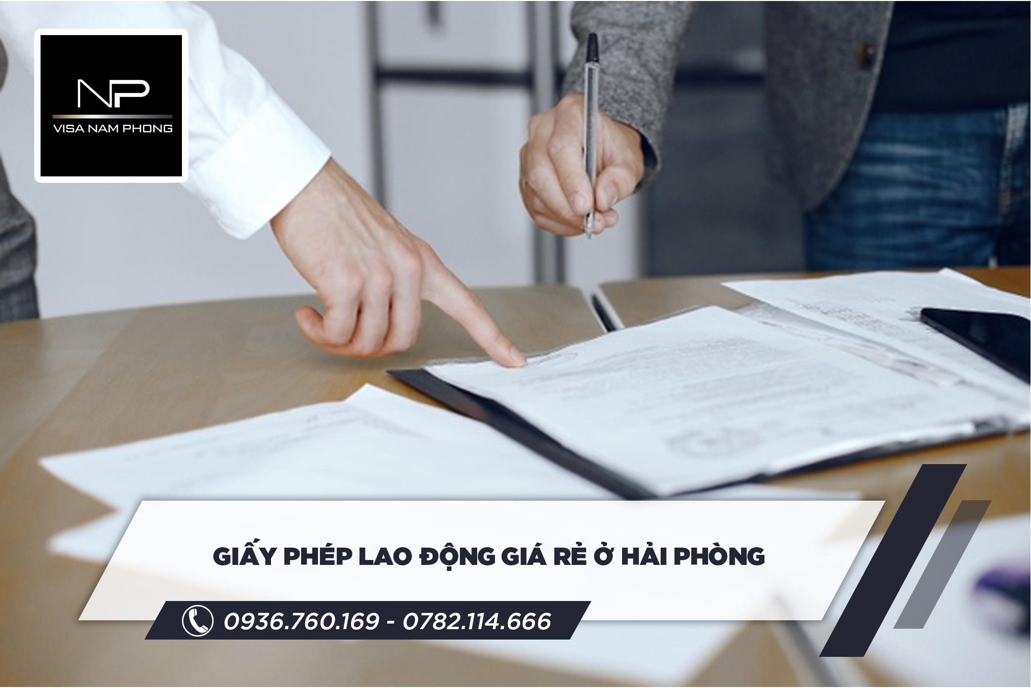 Giấy phép lao động giá rẻ ở  hải phòng