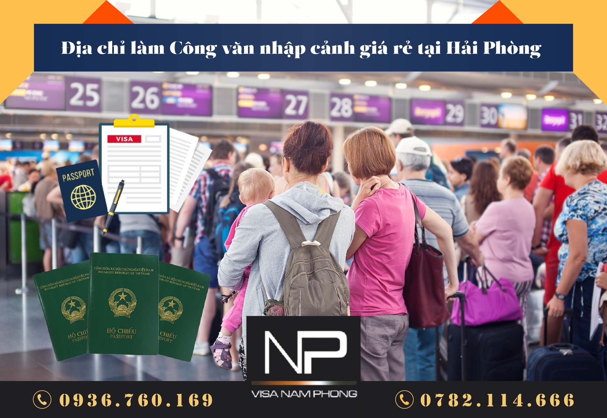 Địa chỉ làm Công văn nhập cảnh giá rẻ tại Hải Phòng 