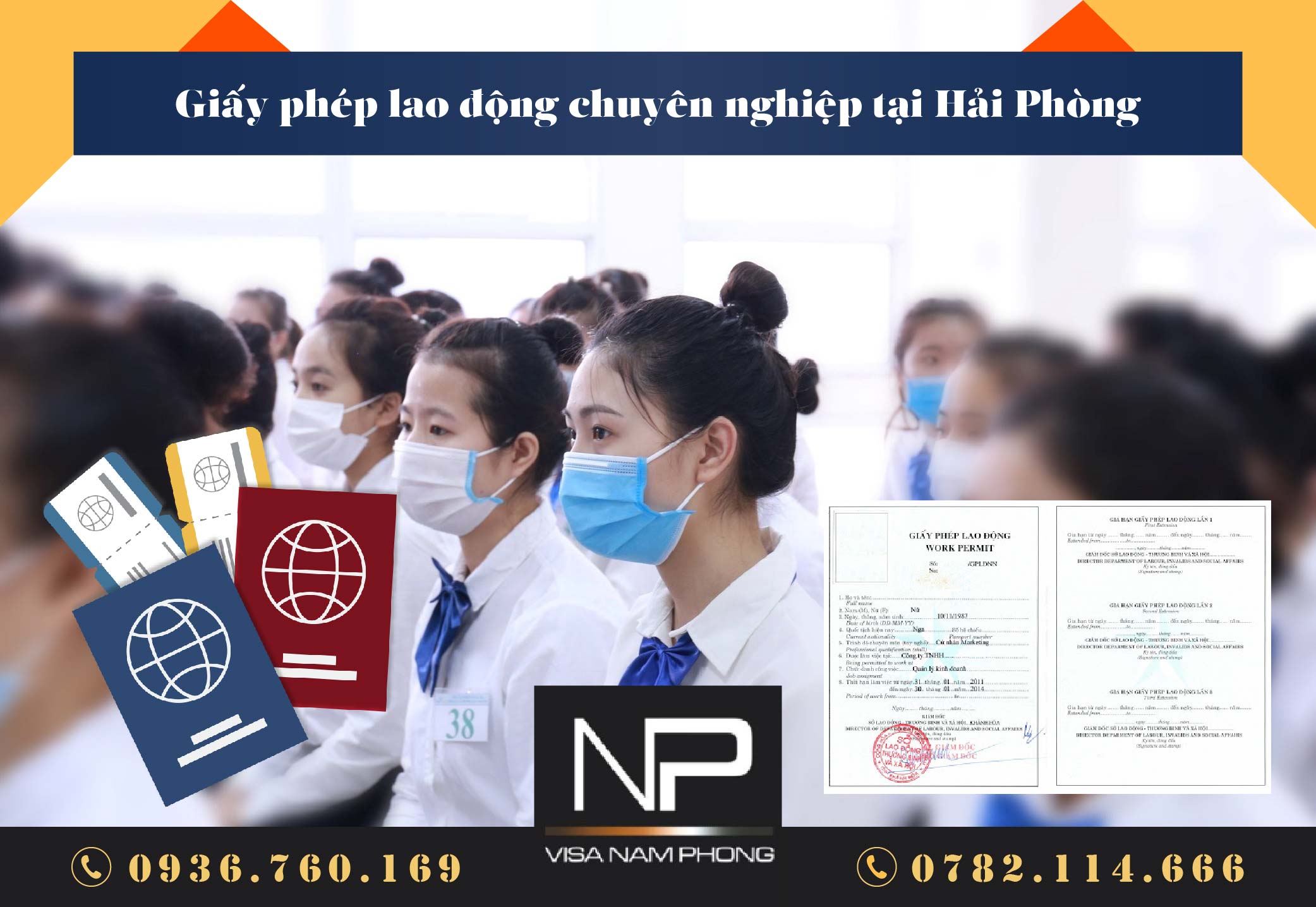 Giấy phép lao động chuyên nghiệp tại Hải Phòng