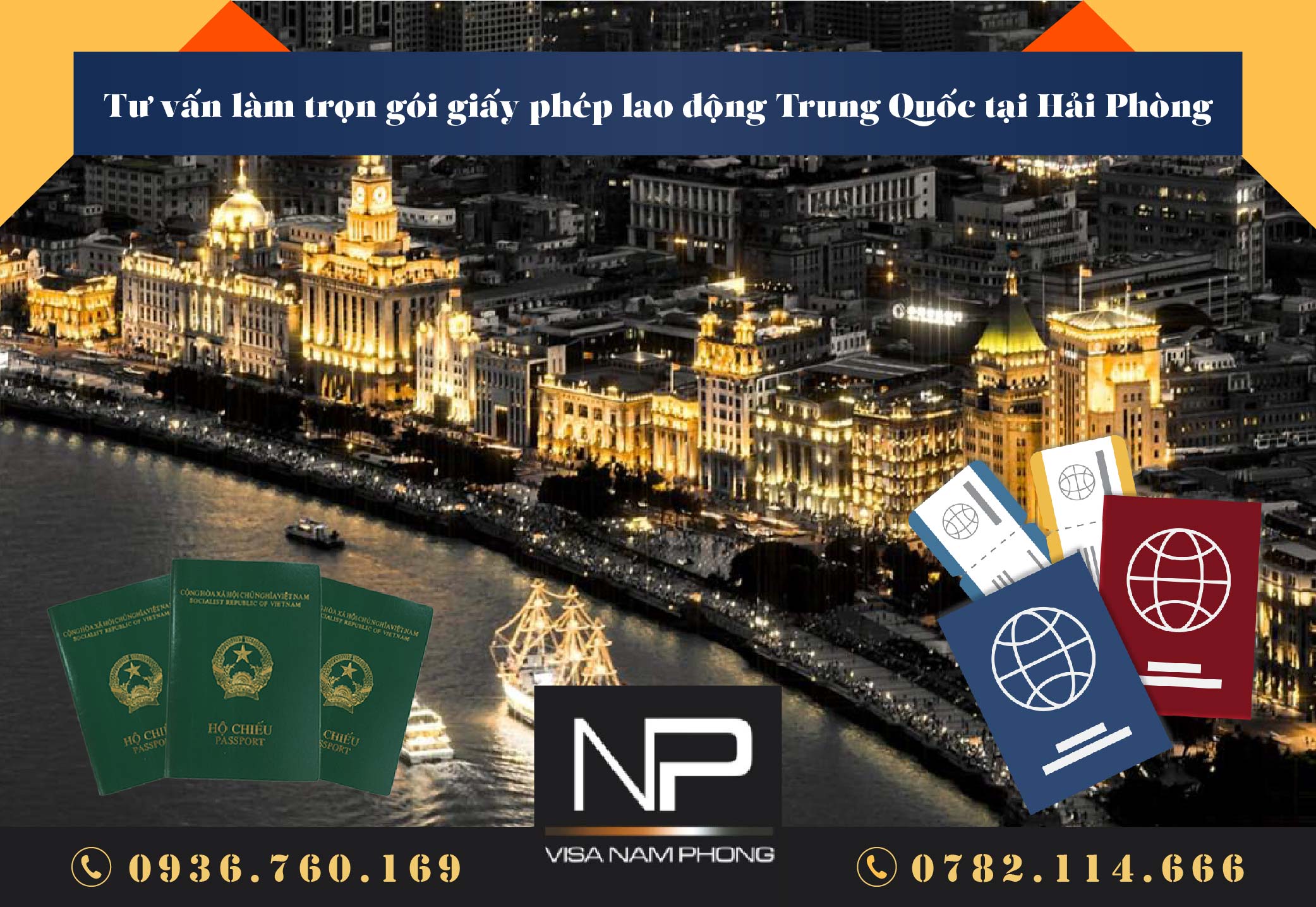 Tư vấn làm trọn gói giấy phép lao động Trung Quốc tại Hải Phòng