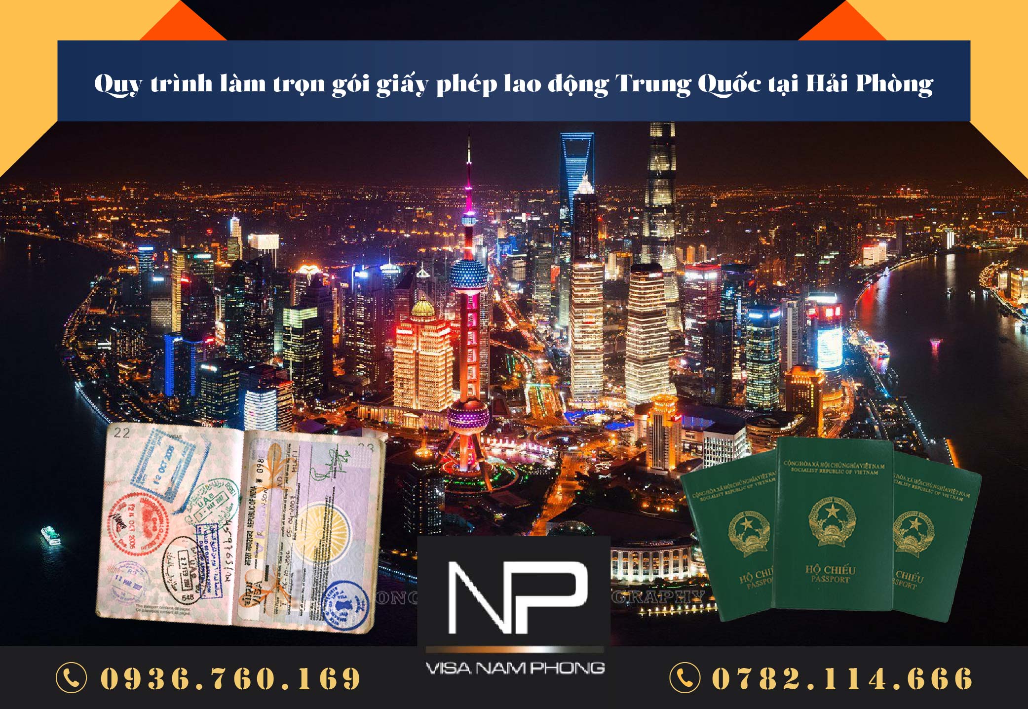 Quy trình làm trọn gói giấy phép lao động Trung Quốc tại Hải Phòng