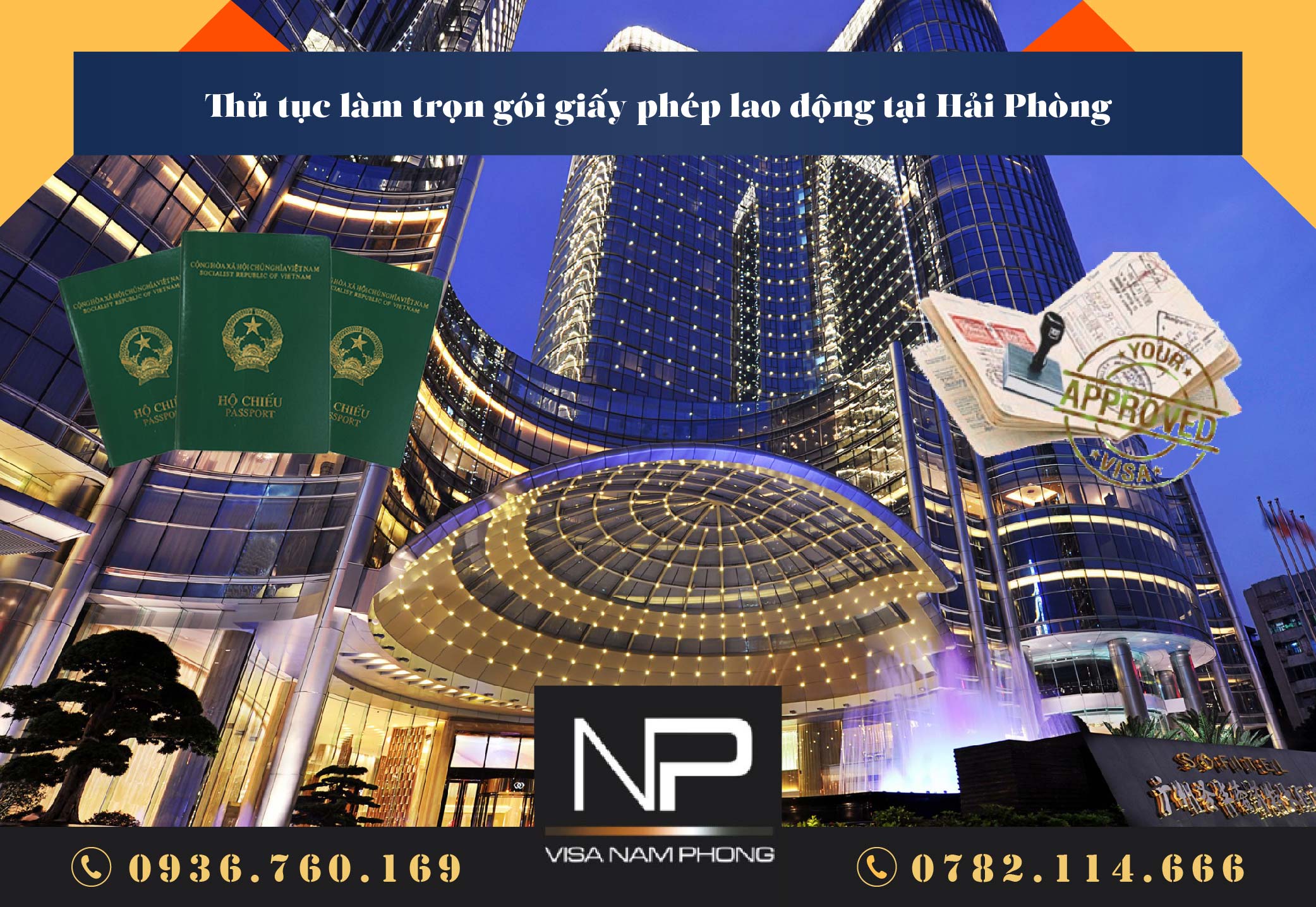 Thủ tục làm trọn gói giấy phép lao động tại Hải Phòng