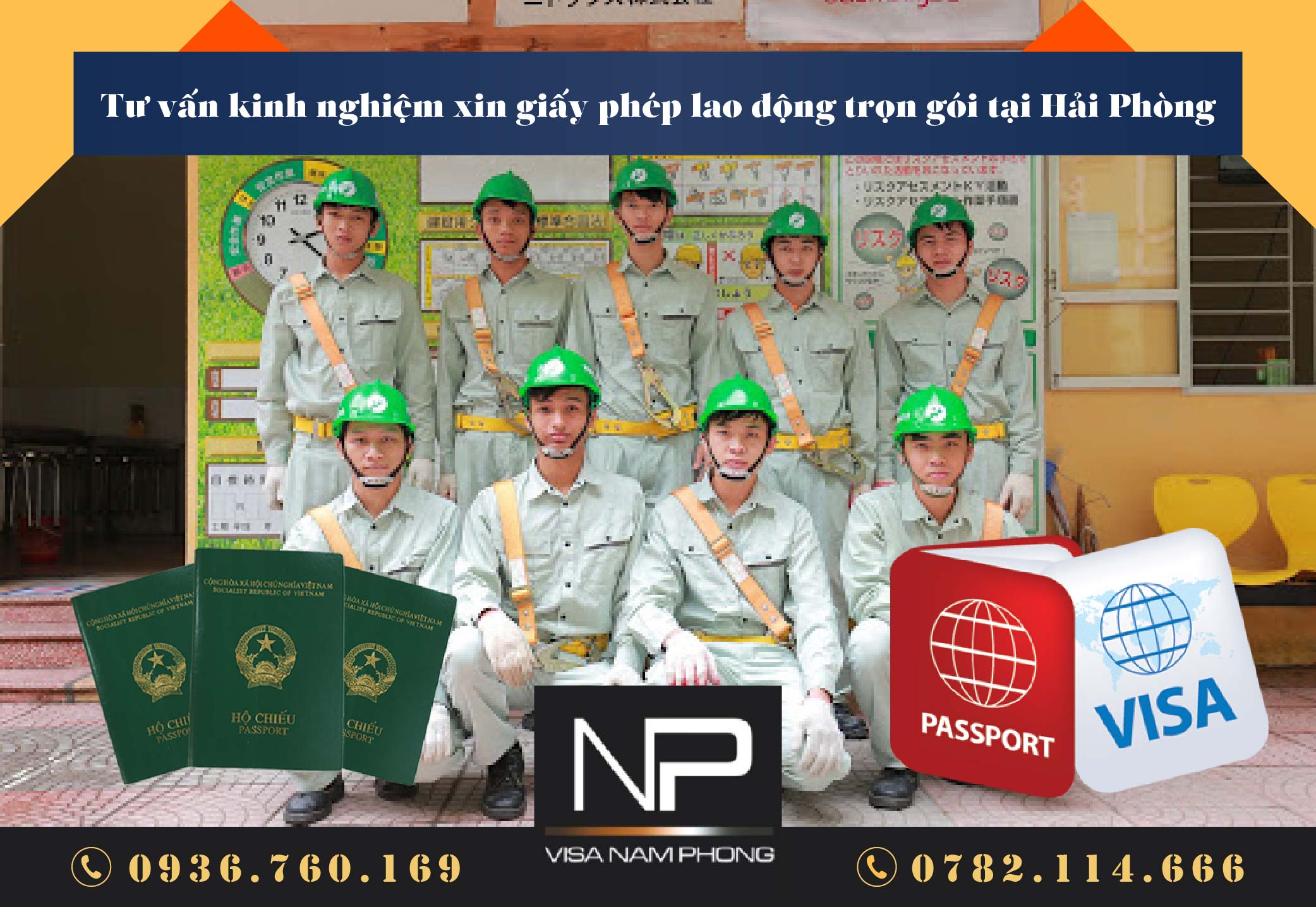 Tư vấn kinh nghiệm xin giấy phép lao động trọn gói tại Hải Phòng