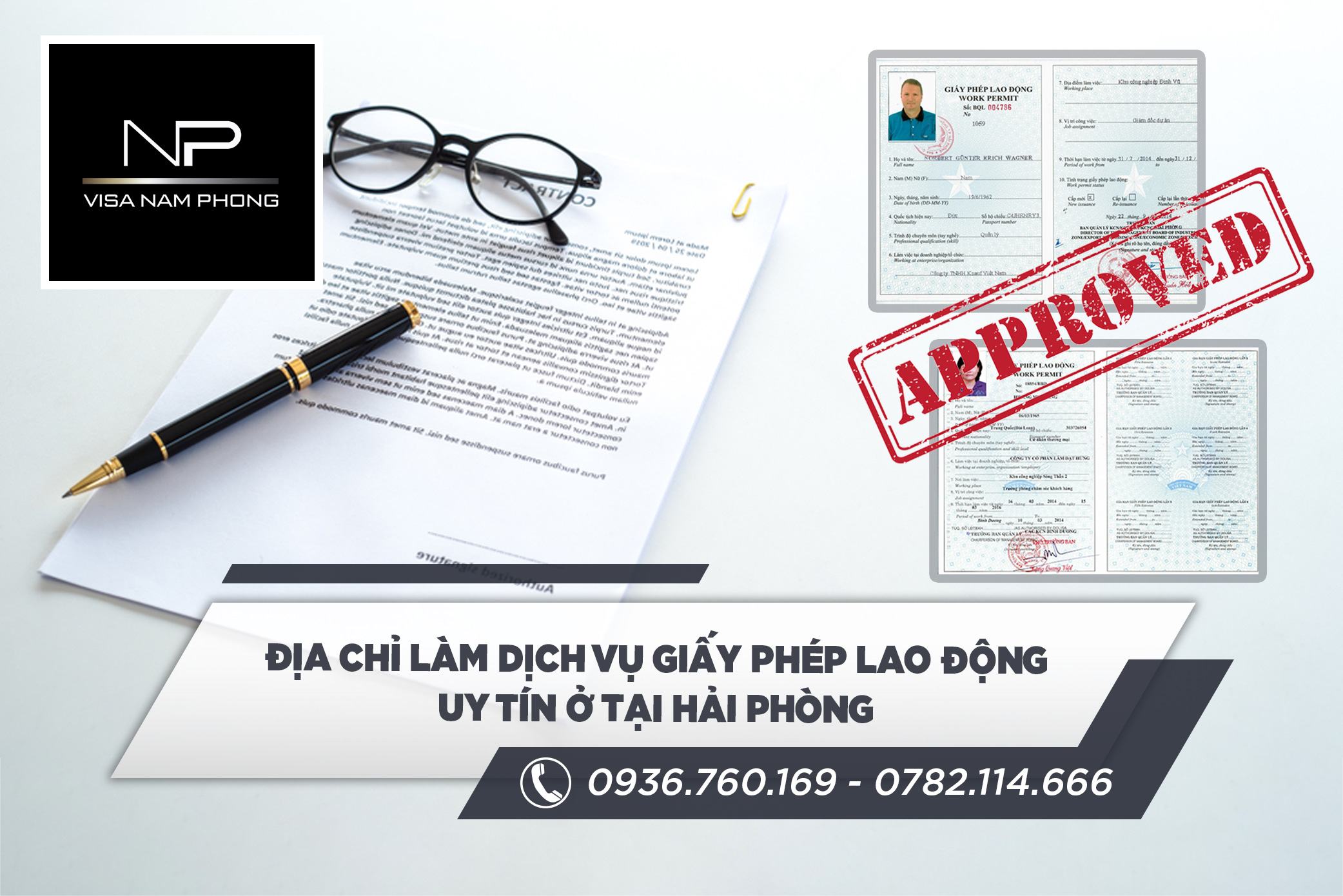 địa chỉ làm dịch vụ giấy phép lao động uy tín ở tại hải phòng