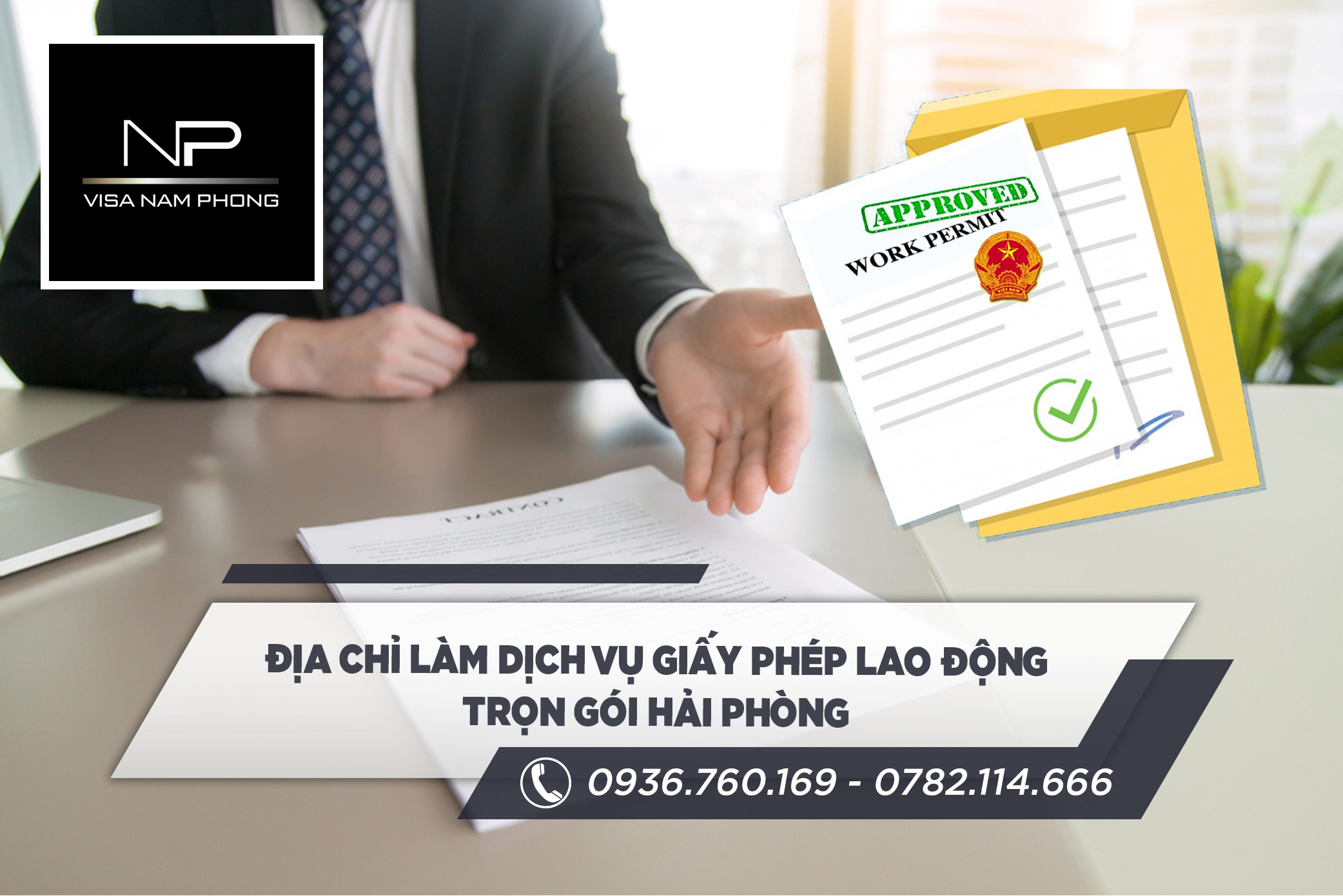 địa chỉ làm dịch vụ giấy phép lao động trọn gói hải phòng