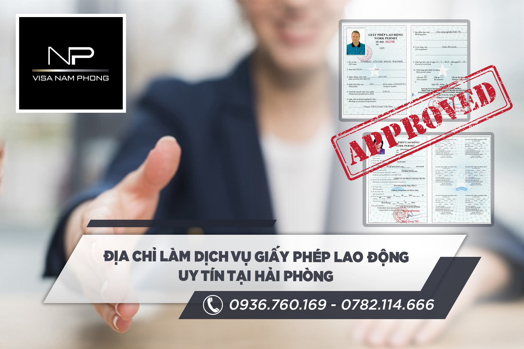 địa chỉ làm dịch vụ giấy phép lao động uy tín tại hải phòng