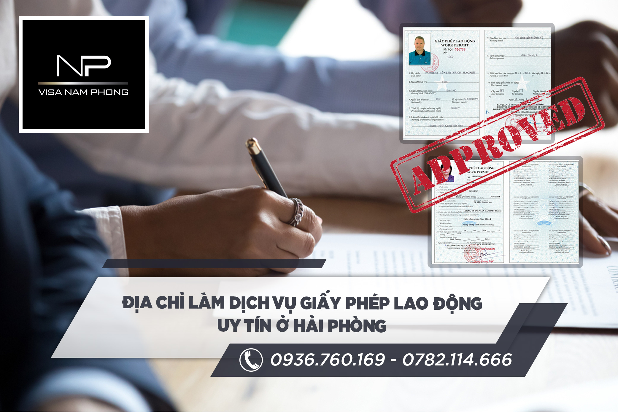 địa chỉ làm dịch vụ giấy phép lao động uy tín ở hải phòng