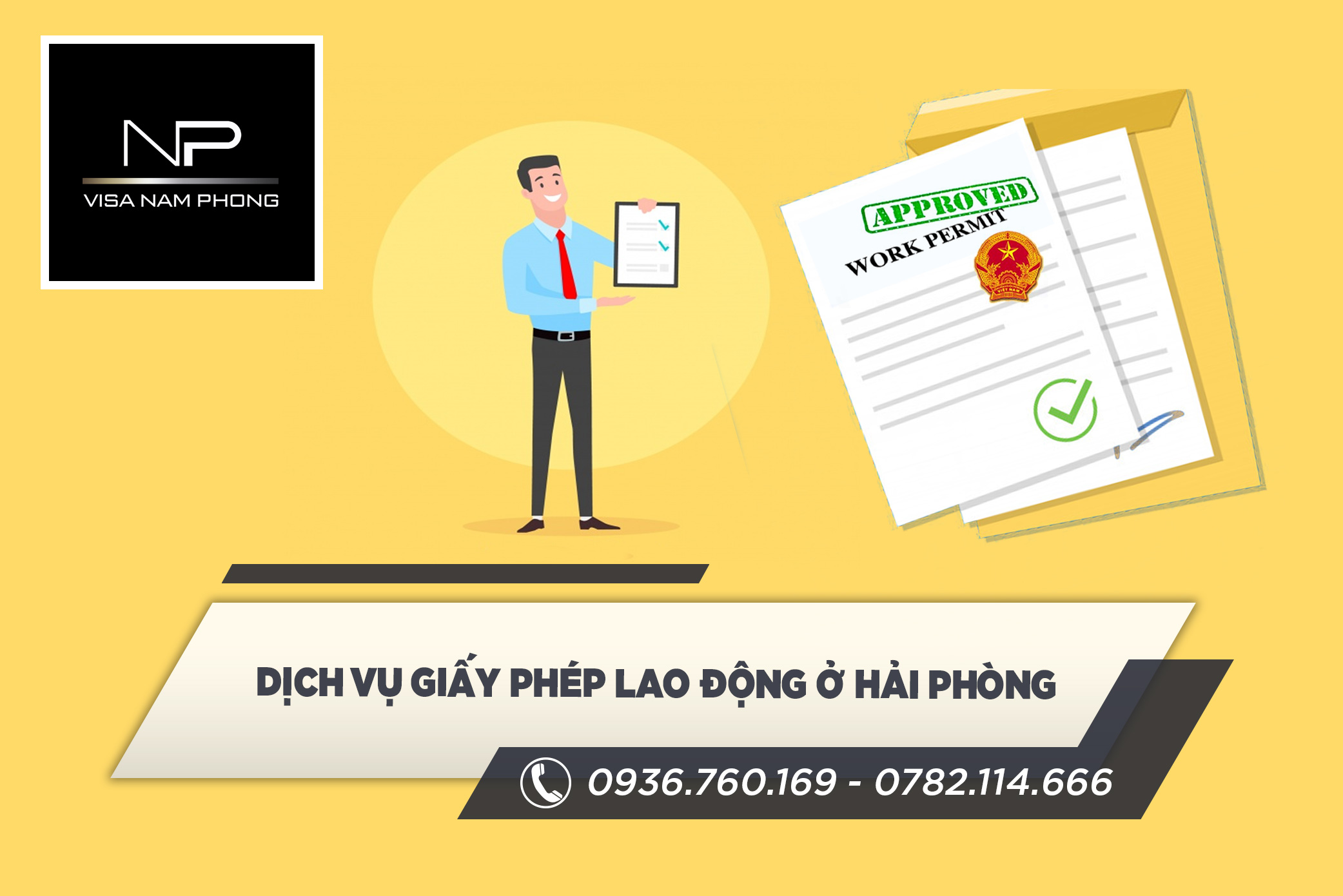 dịch vụ giấy phép lao động ở hải phòng