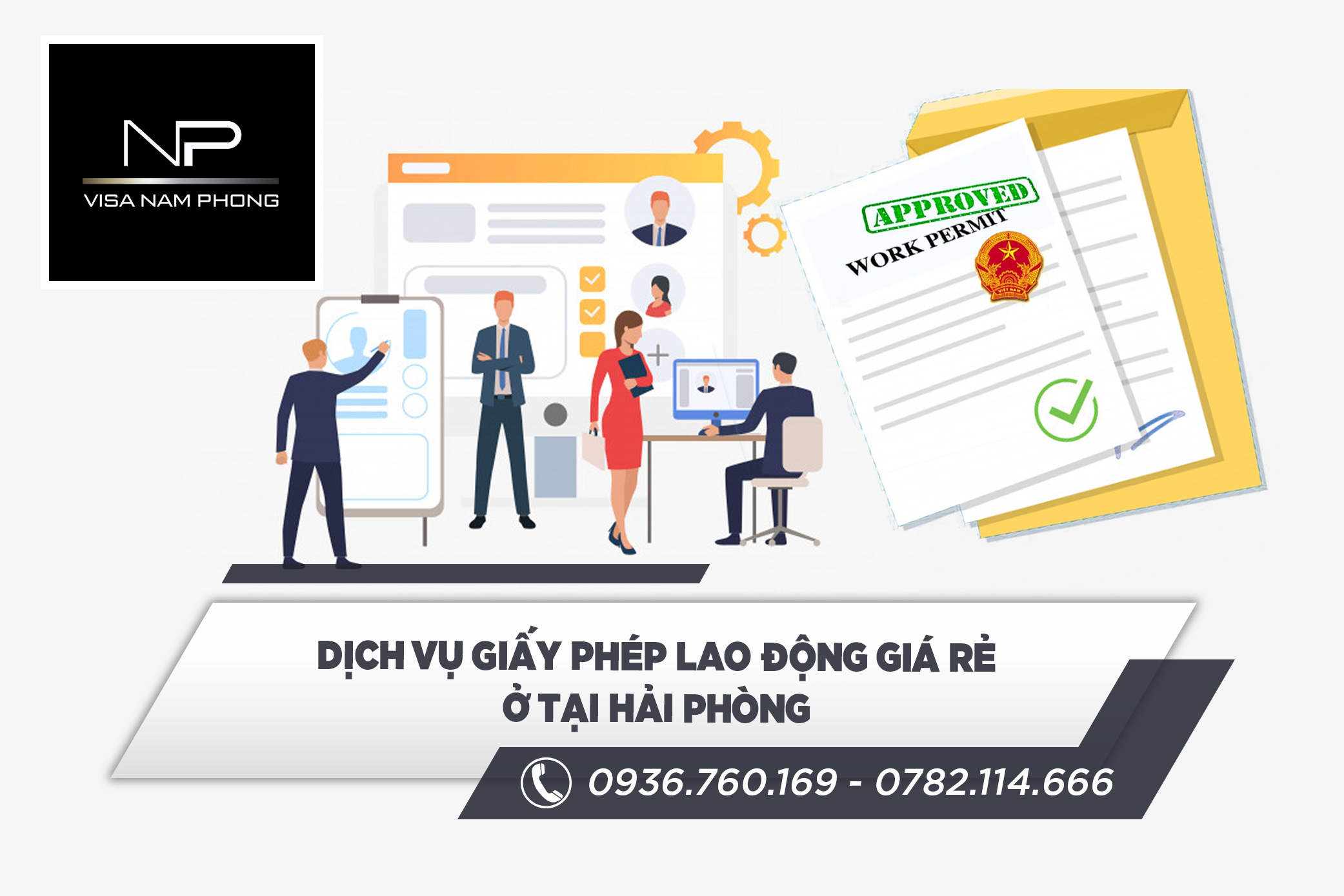 dịch vụ giấy phép lao động giá rẻở tại hải phòng