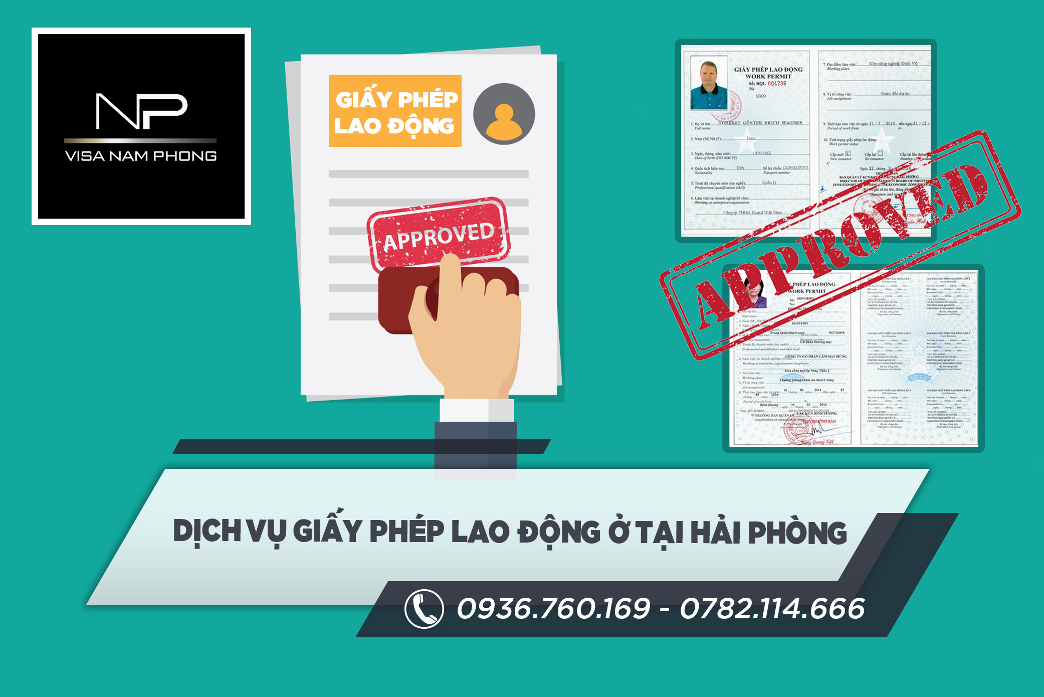 dịch vụ giấy phép lao động ở tại hải phòng