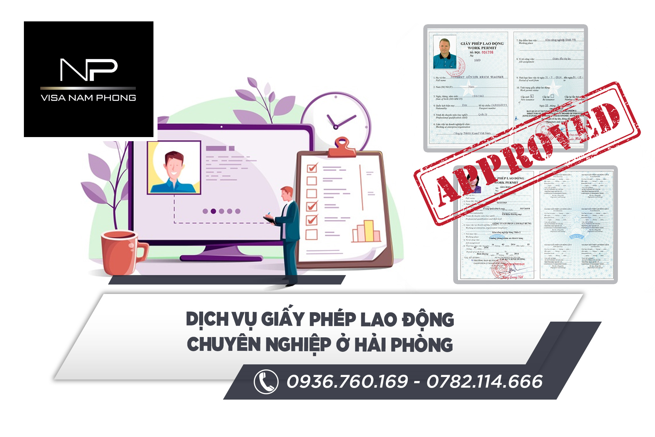 dịch vụ giấy phép lao động chuyên nghiệp ở hải phòng