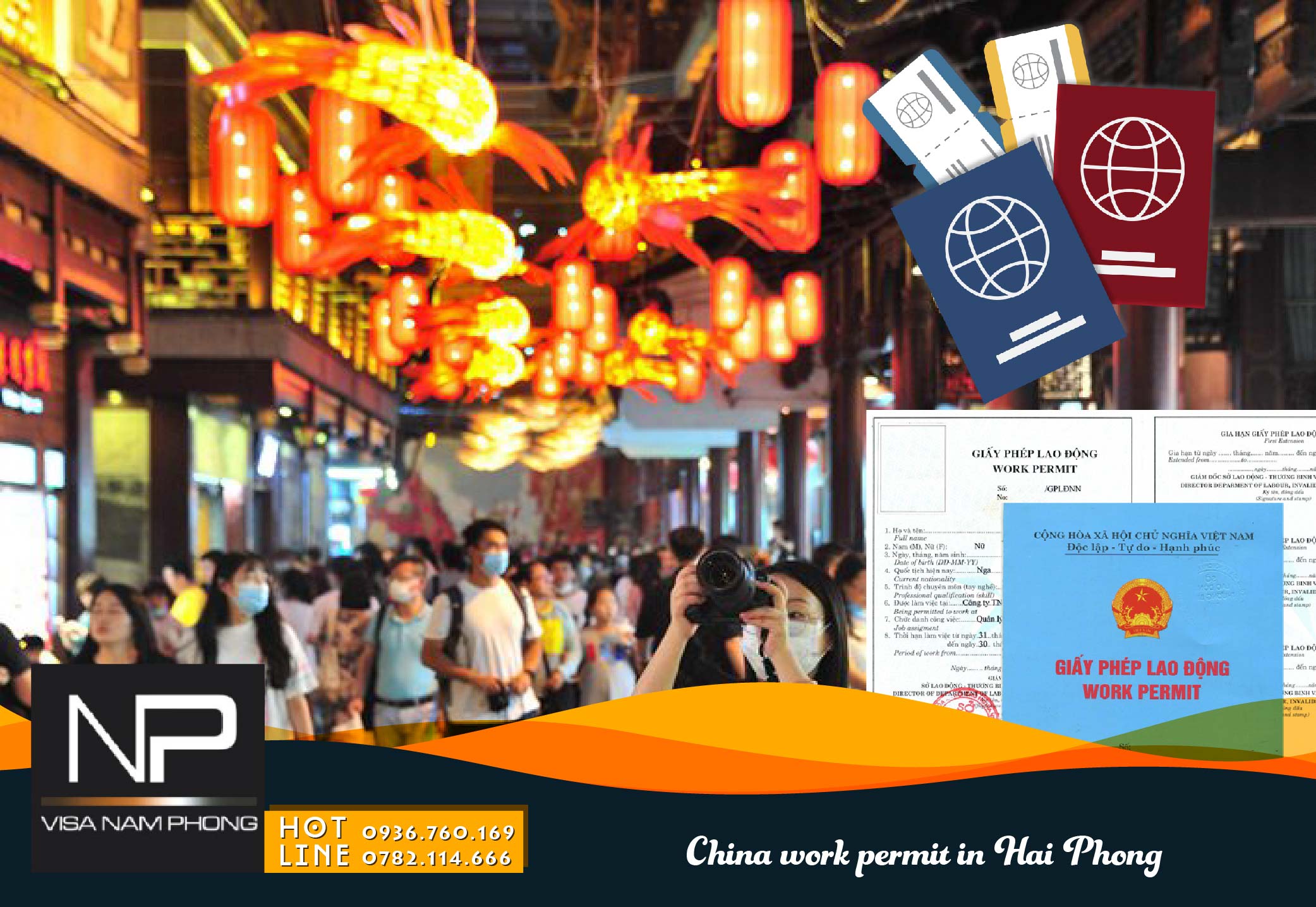 Chinese work permit in Hai Phong