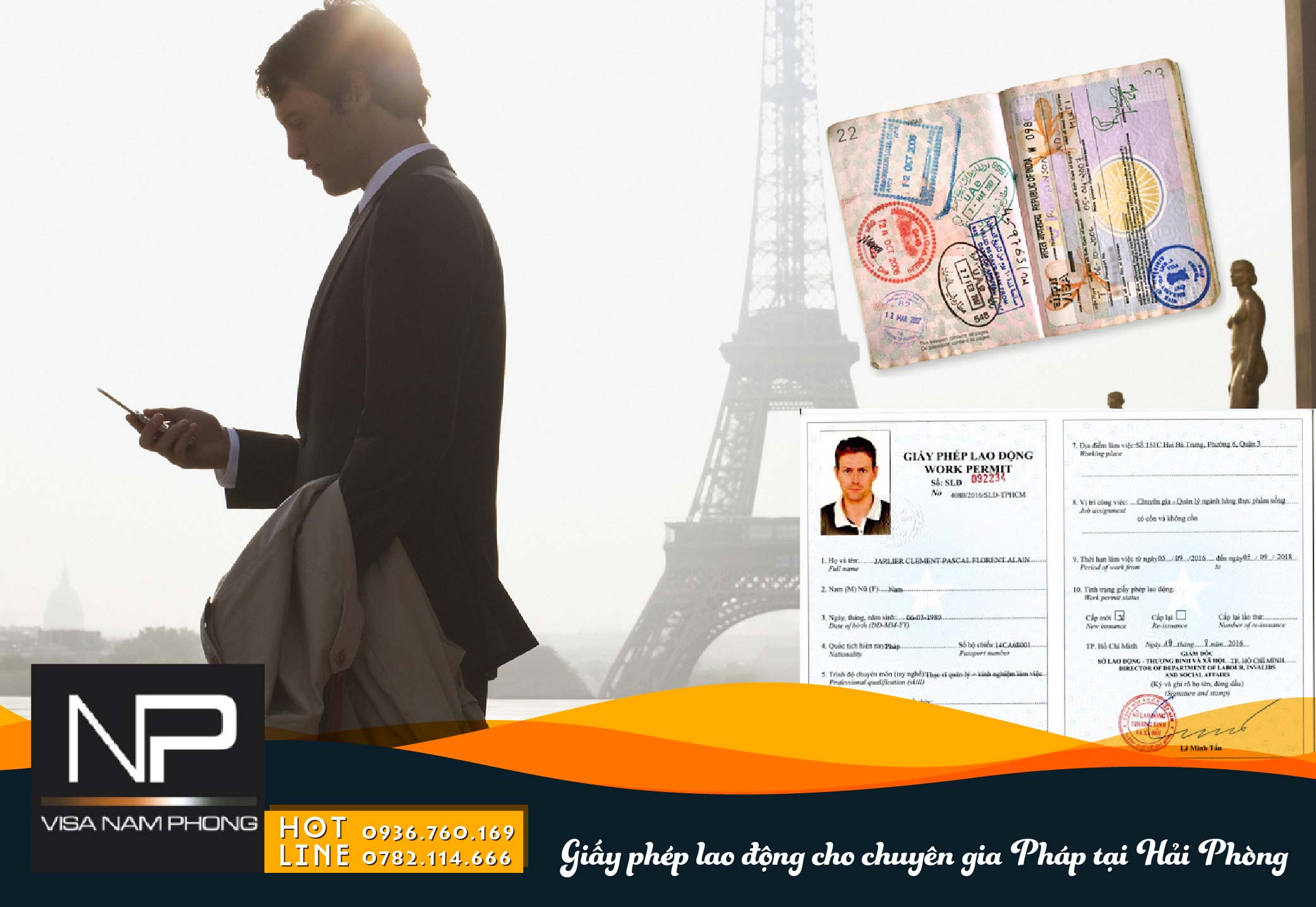 Giấy phép lao động cho chuyên gia Pháp tại Hải Phòng