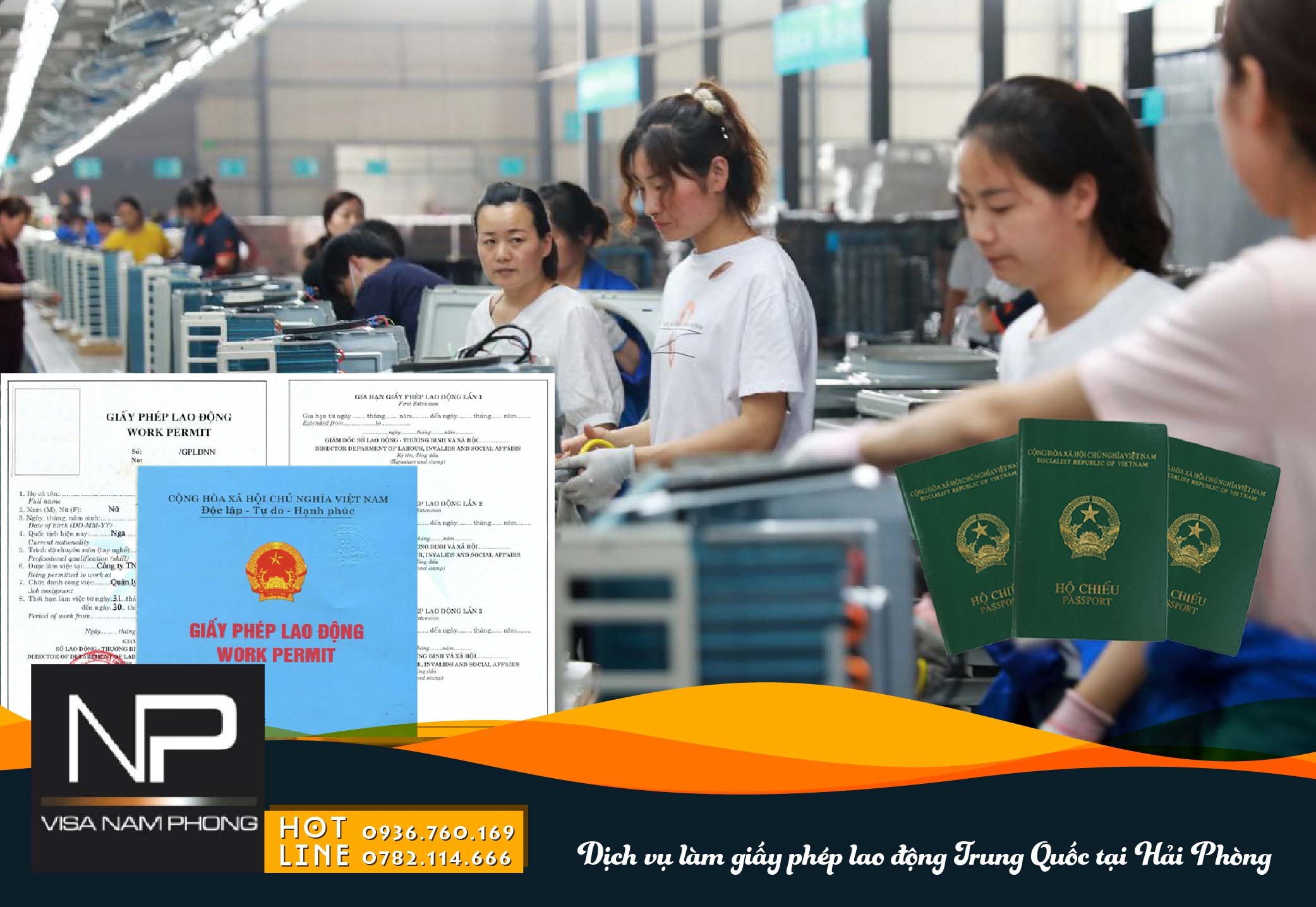 Dịch vụ làm giấy phép lao động Trung Quốc tại Hải Phòng
