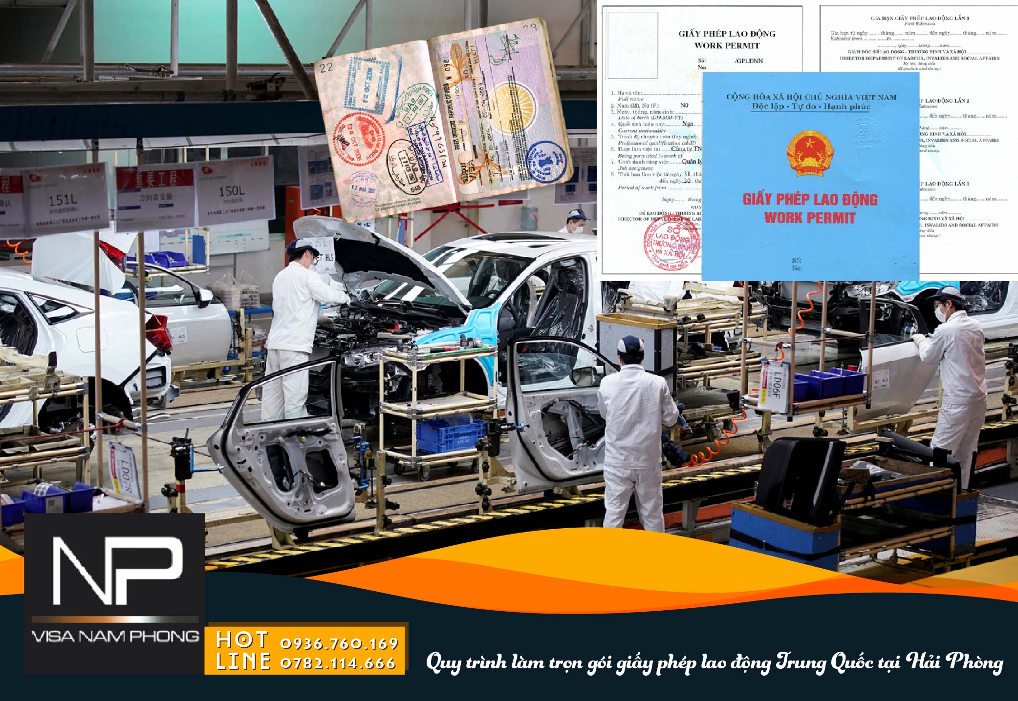 Quy trình làm trọn gói giấy phép lao động Trung Quốc tại Hải Phòng