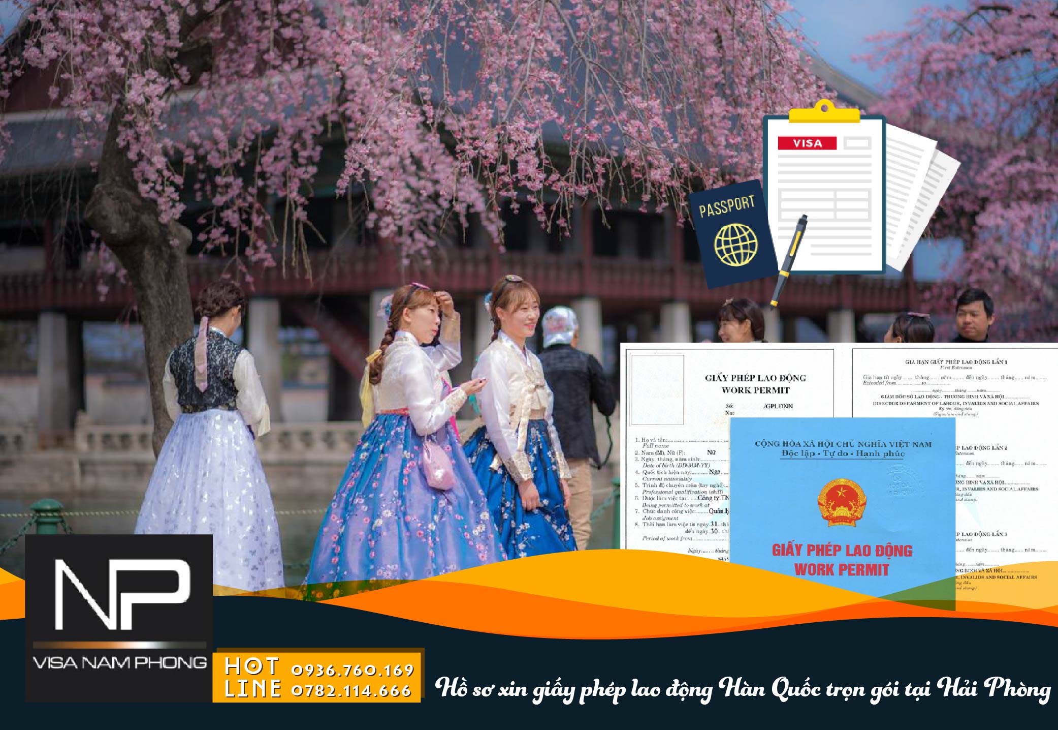 Hồ sơ xin giấy phép lao động Hàn Quốc trọn gói tại Hải Phòng