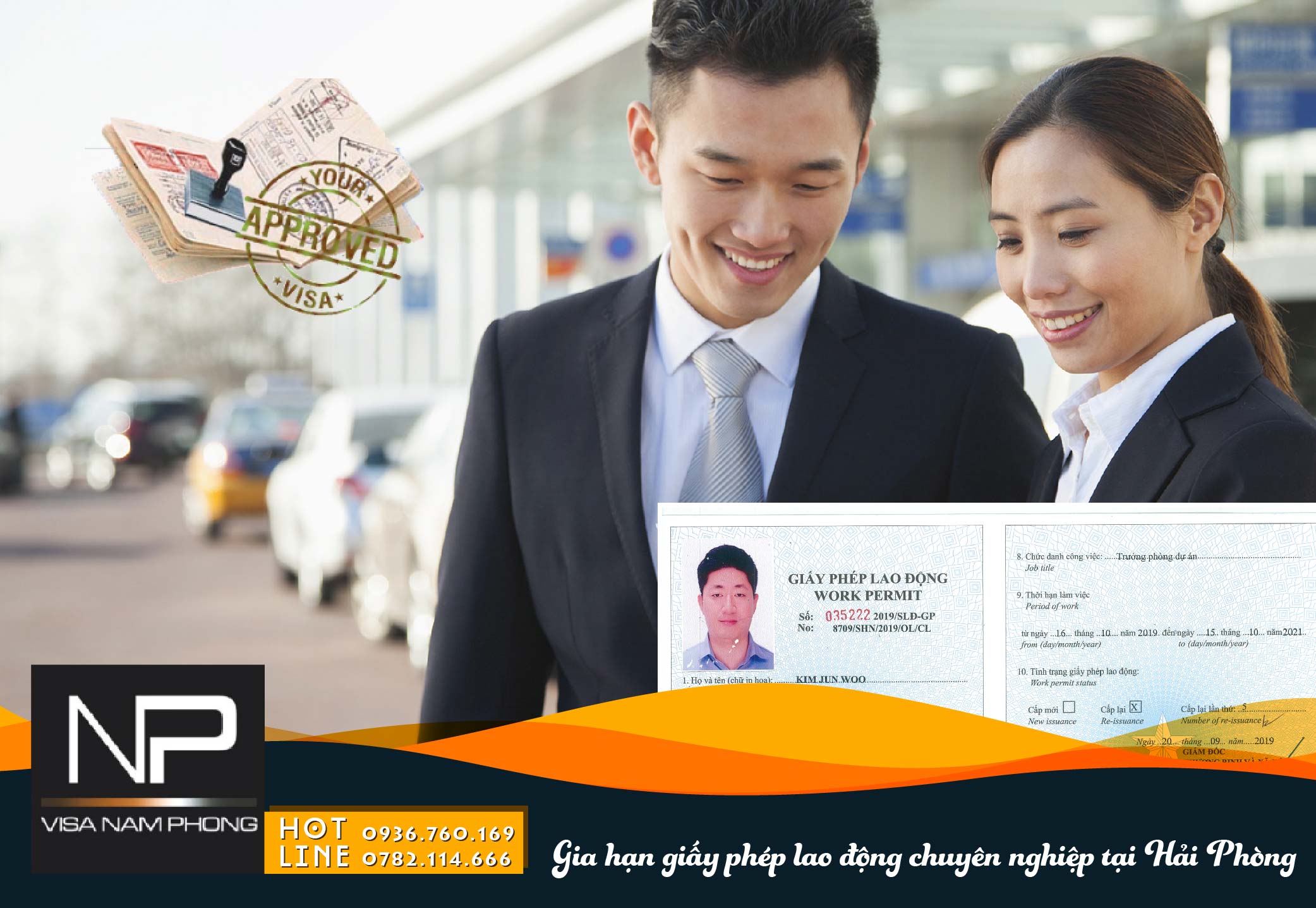Gia hạn giấy phép lao động chuyên nghiệp tại Hải Phòng