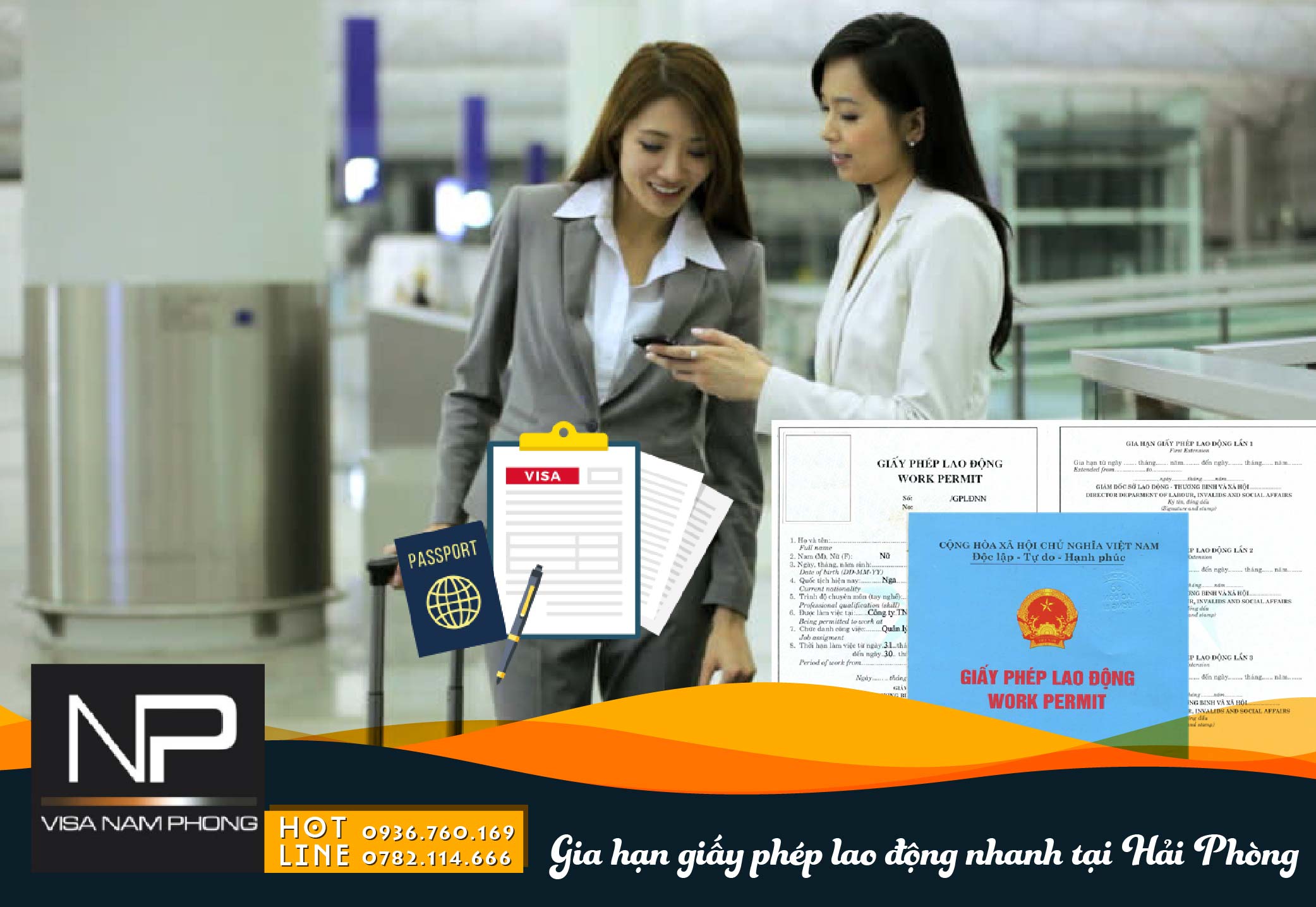 Gia hạn giấy phép lao động nhanh tại Hải Phòng