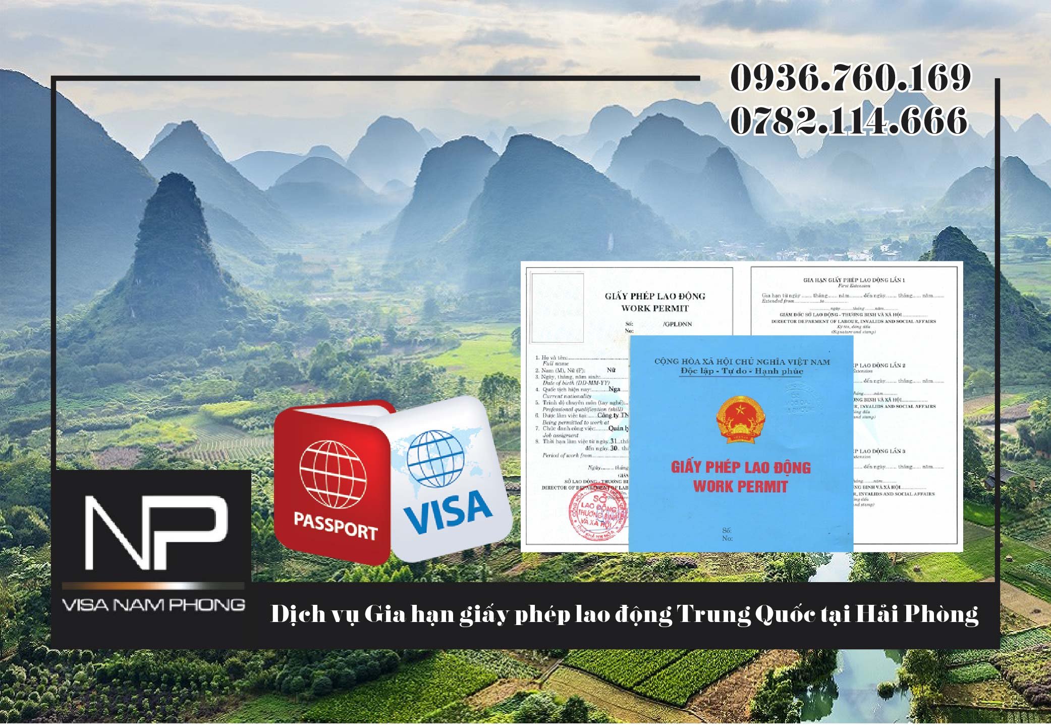 Dịch vụ Gia hạn giấy phép lao động Trung Quốc tại Hải Phòng