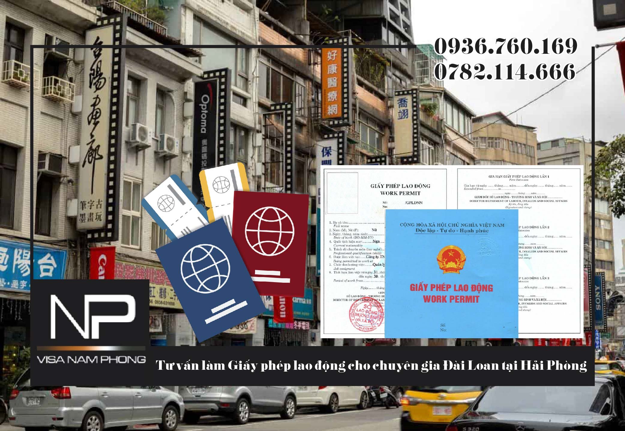 Tư vấn làm Giấy phép lao động cho chuyên gia Đài Loan tại Hải Phòng