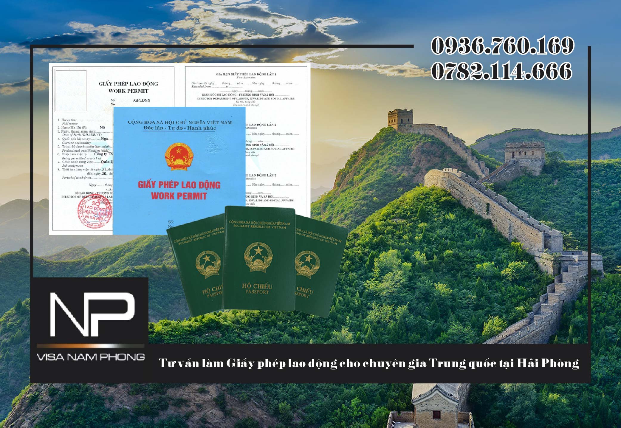 Tư vấn làm Giấy phép lao động cho chuyên gia Trung tại Hải Phòng